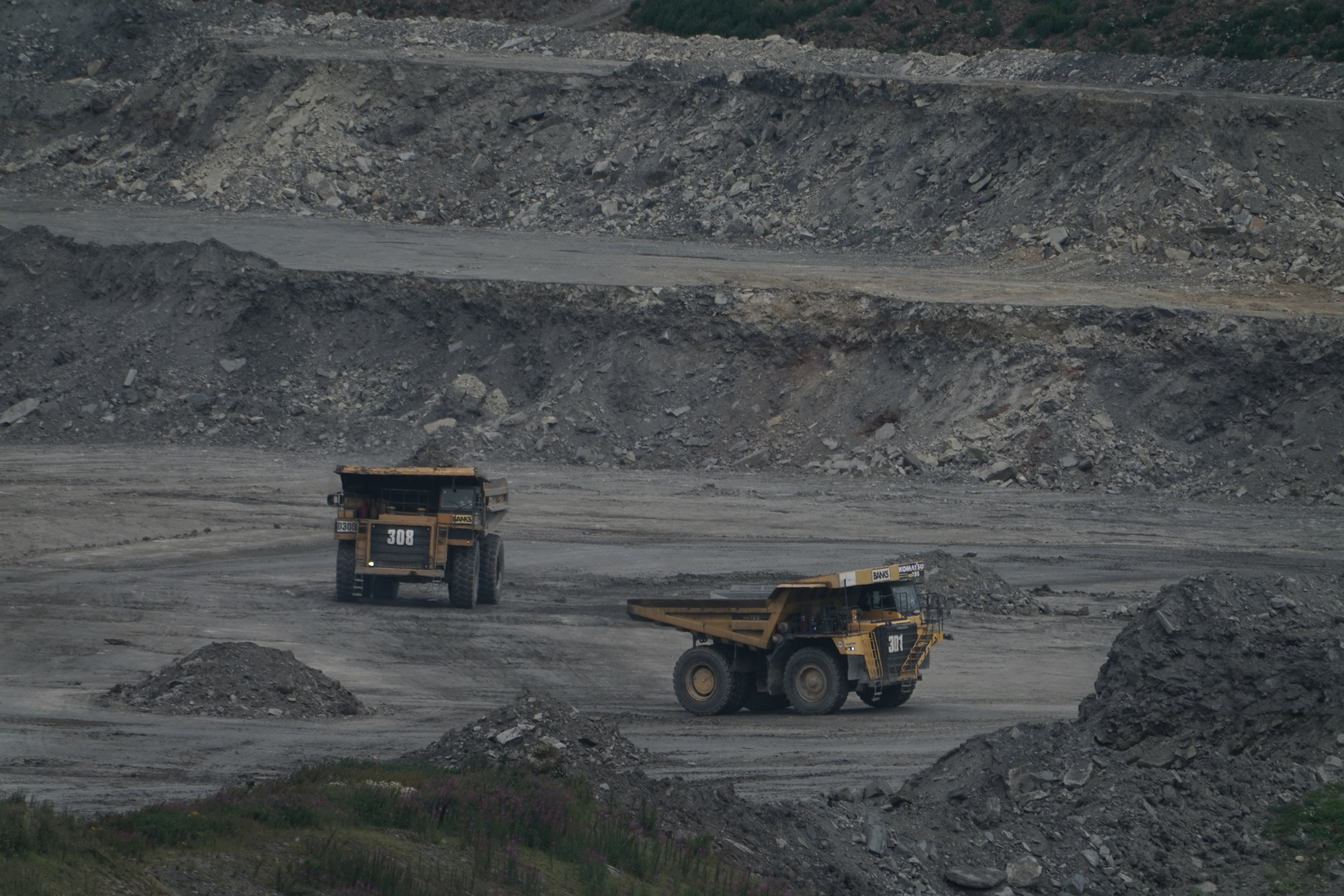 Brenkley Lane Surface Mine in Newcastle (Owen Humphreys/PA)