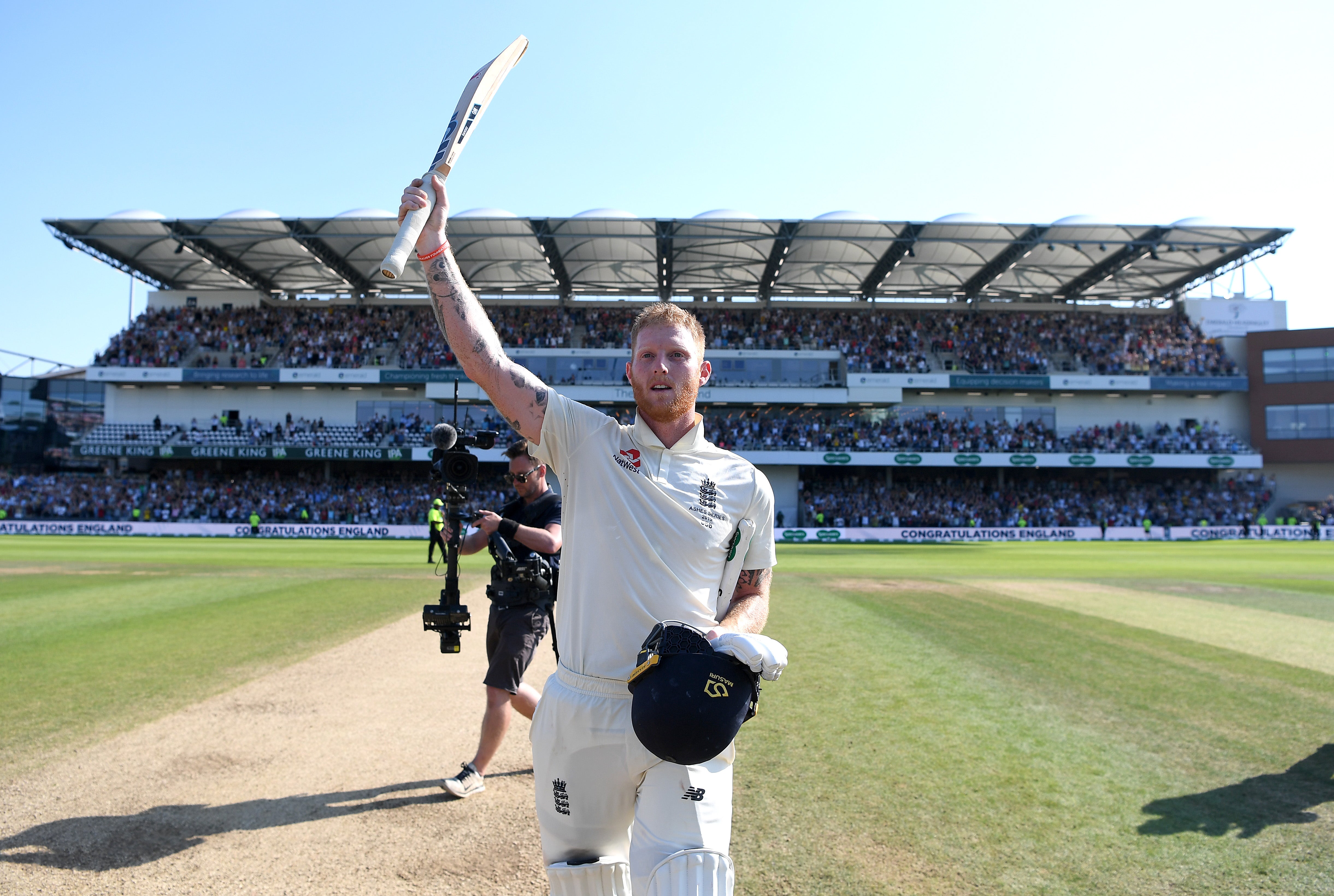 Ben Stokes after his most famous innings, winning the third Ashes Test at Headingley in 2019