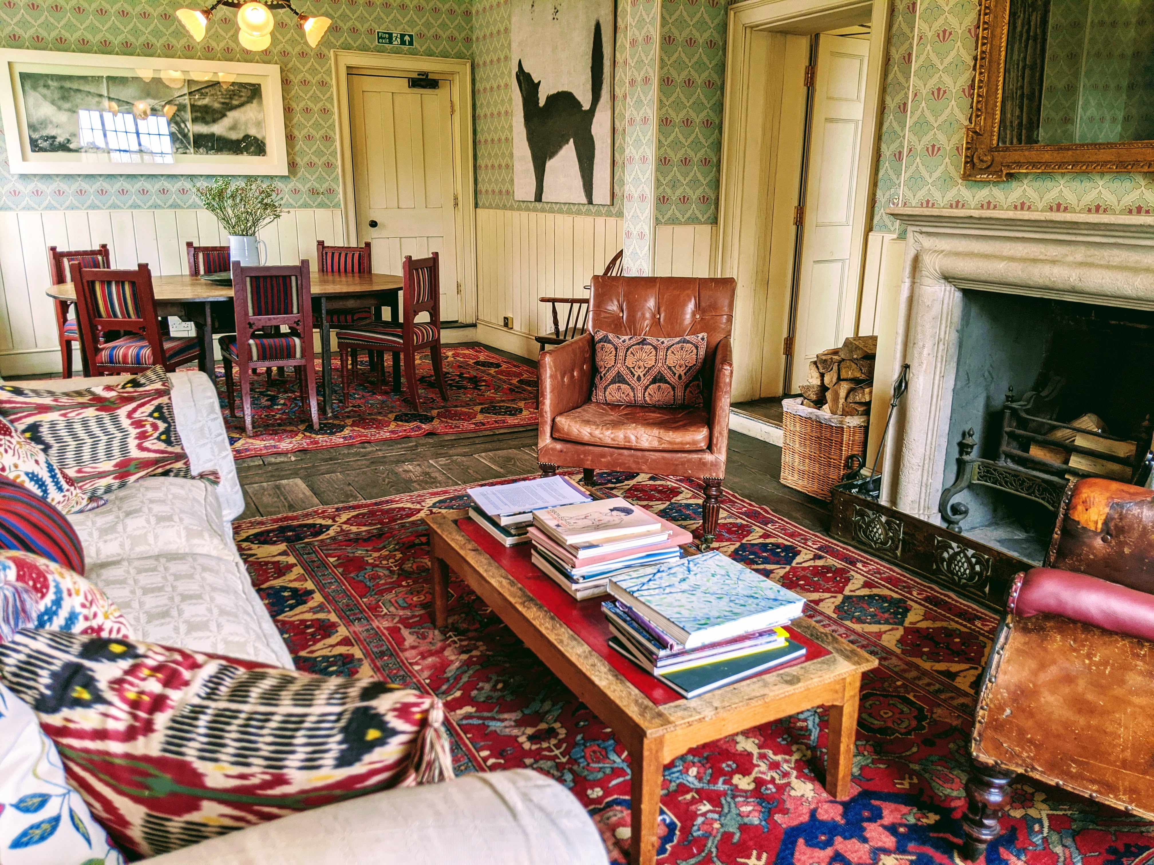 Rooms have views right across the peaceful grasslands of the Gunton estate