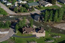 From dry to deluge, how heavy snow, rain flooded Yellowstone