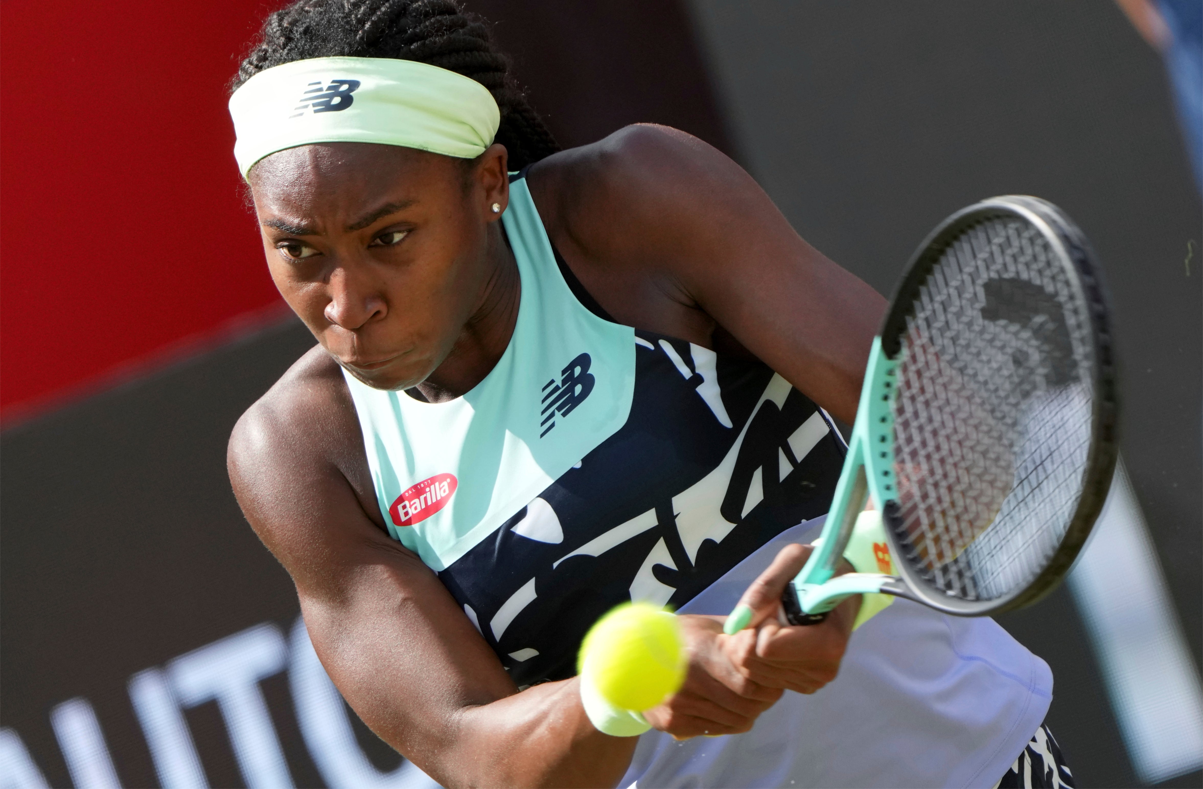 Coco Gauff has taken her strong form onto the grass in Berlin (Michael Sohn/AP)