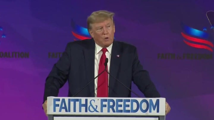 Trump denies calling Mike Pence 'wimp' as he attacks Jan 6 hearings