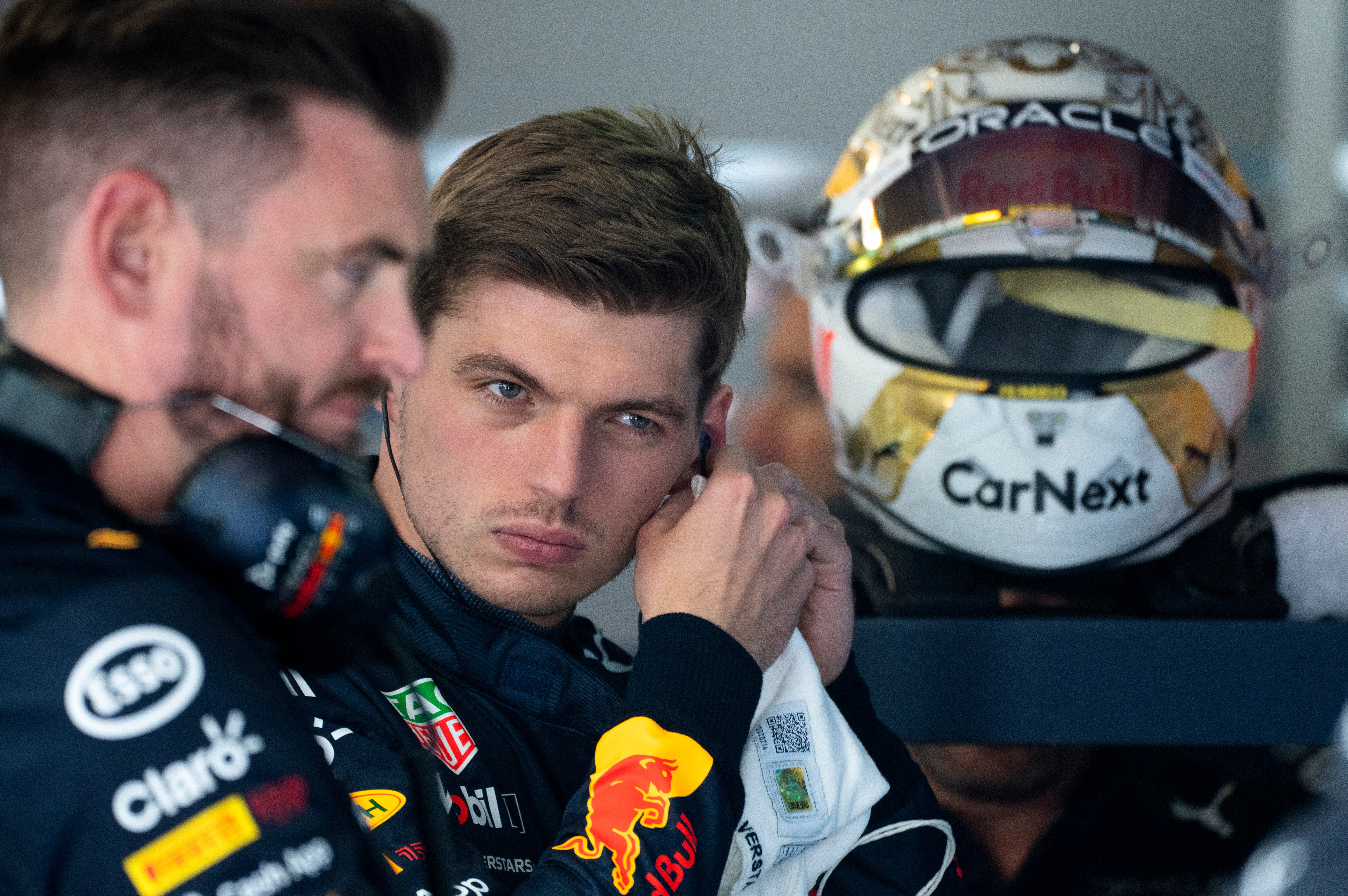 Max Verstappen was in fine form on Friday (Paul Chiasson/The Canadian Press via AP)