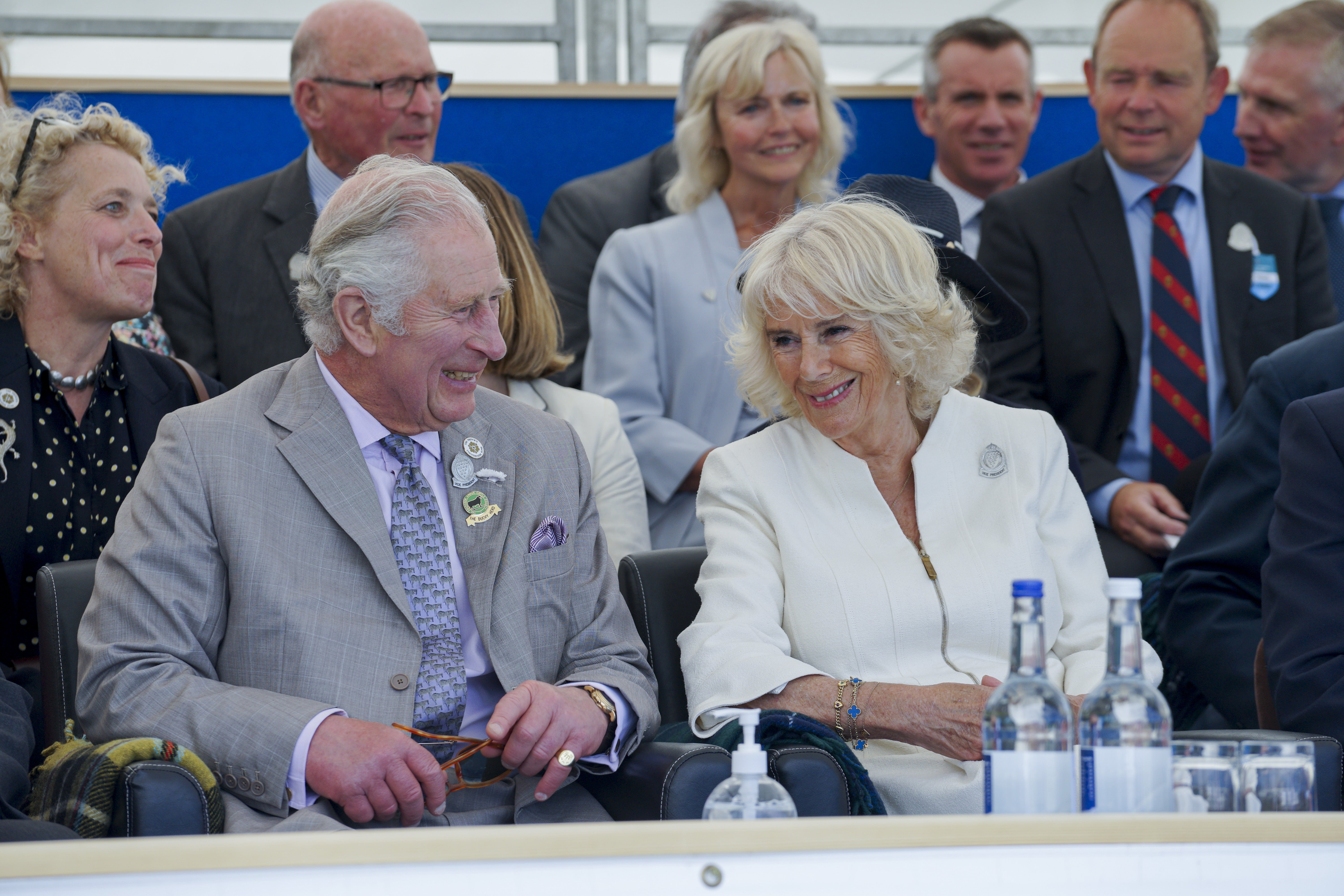 The Duchess of Cornwall said she and the Prince of Wales find time to sit down together and discuss the day amid royal duties (Hugh Hastings/PA)