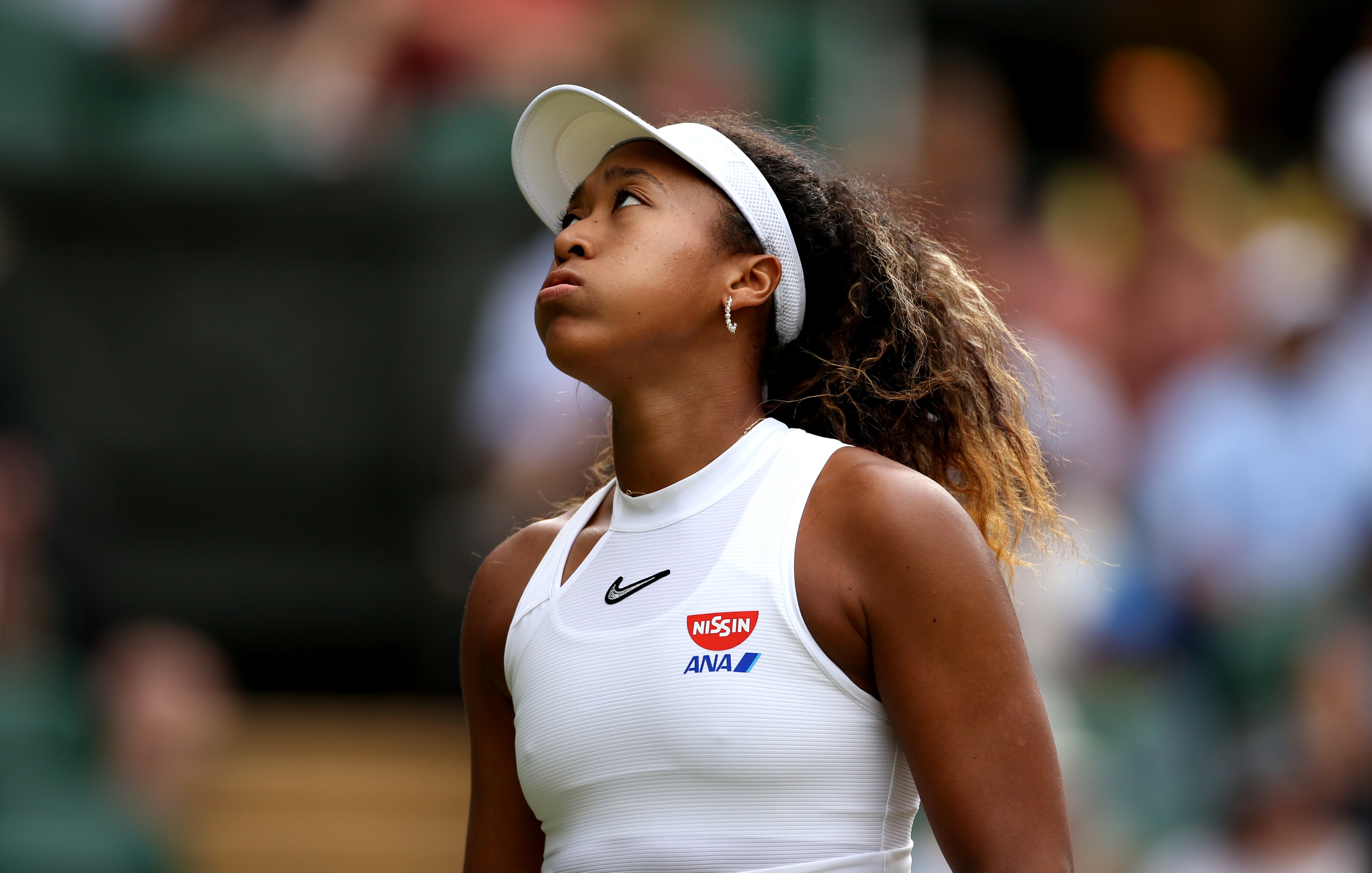 Naomi Osaka is carrying an injury (Steven Paston/PA)