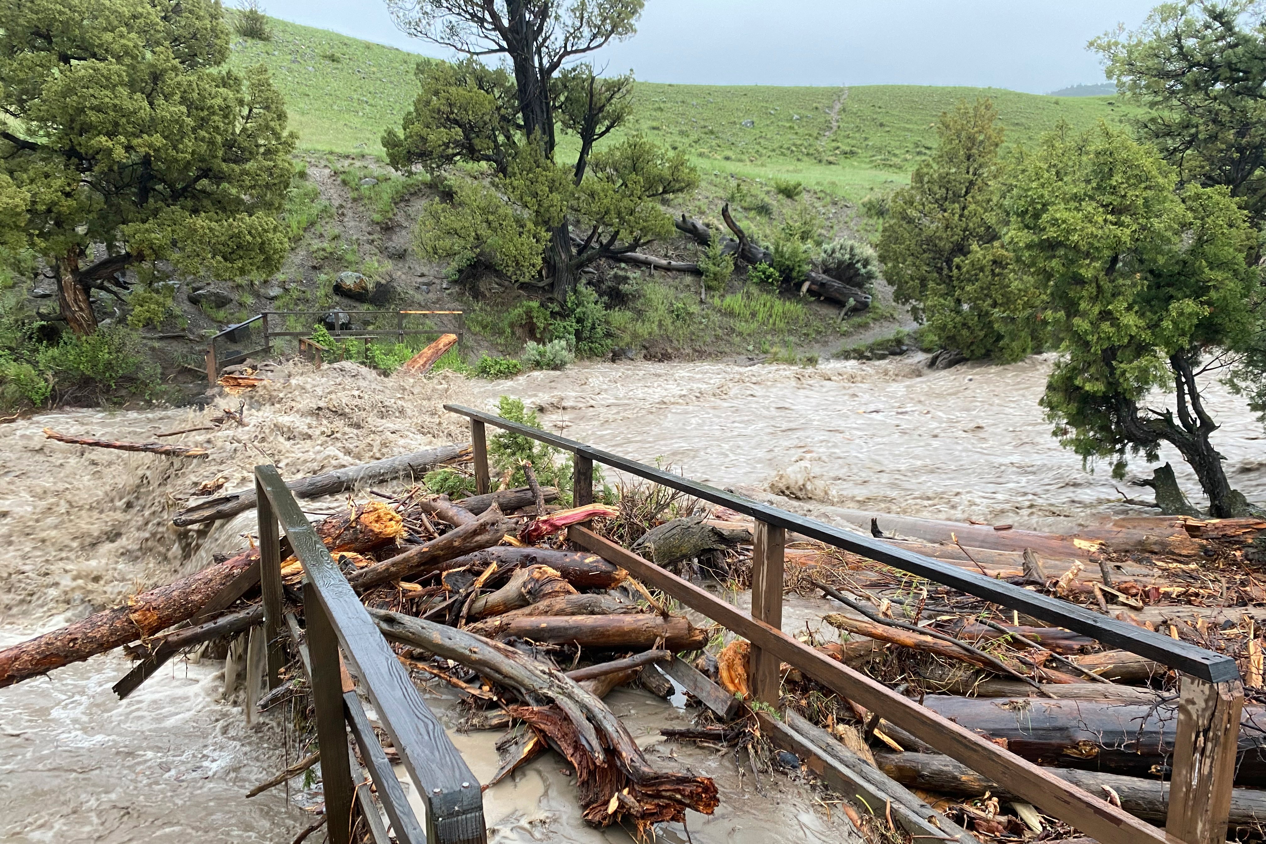 Yellowstone National Park Flooding