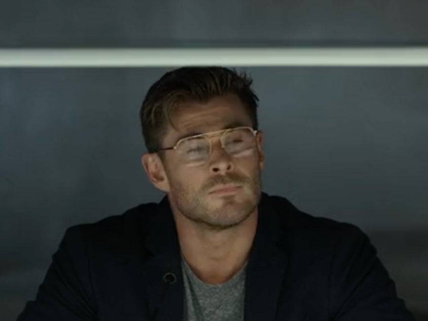 Chris Hemsworth in Netflix film ‘Spiderhead’