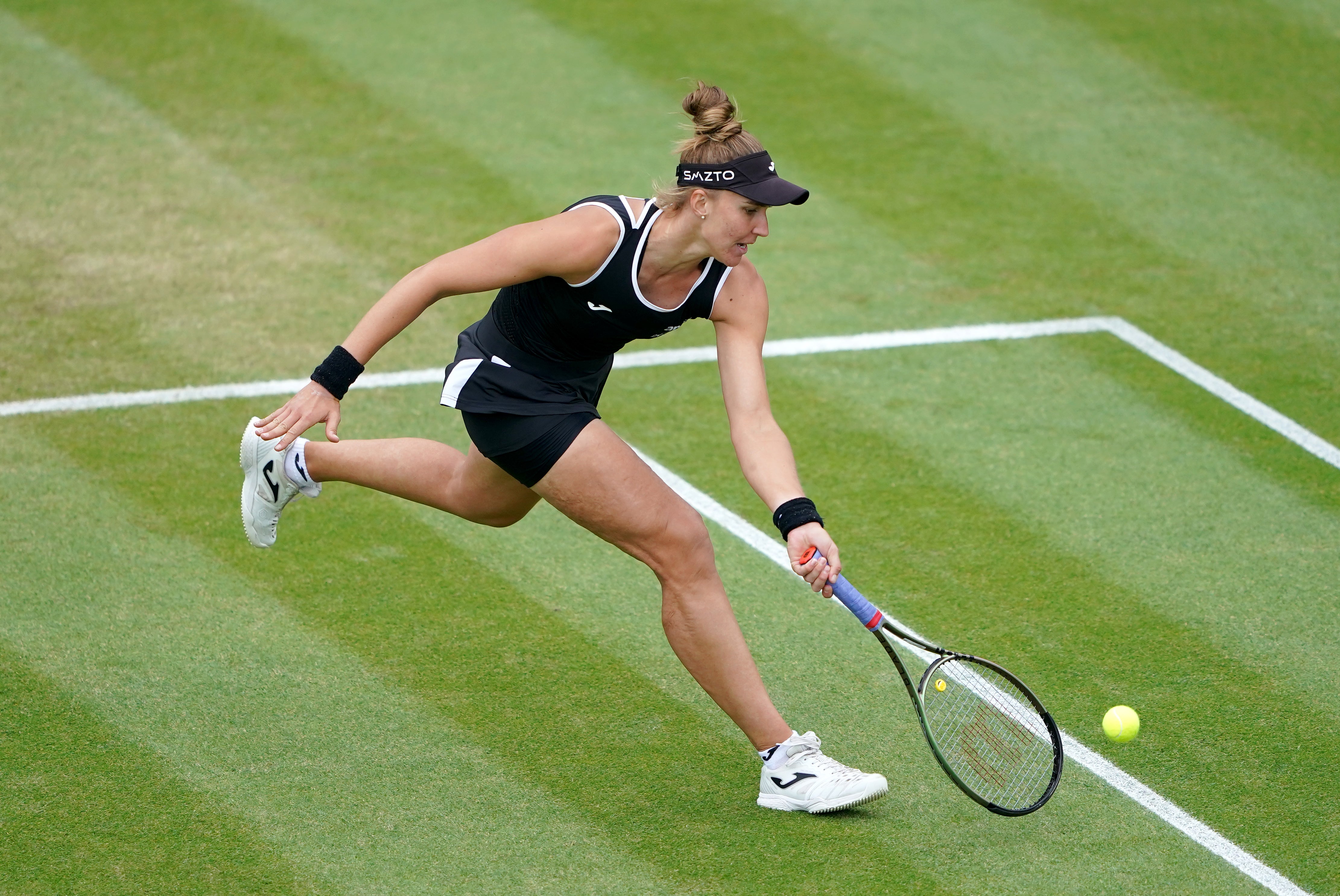 Beatriz Haddad Maia on her way to the title in Birmingham (Zac Goodwin/PA)