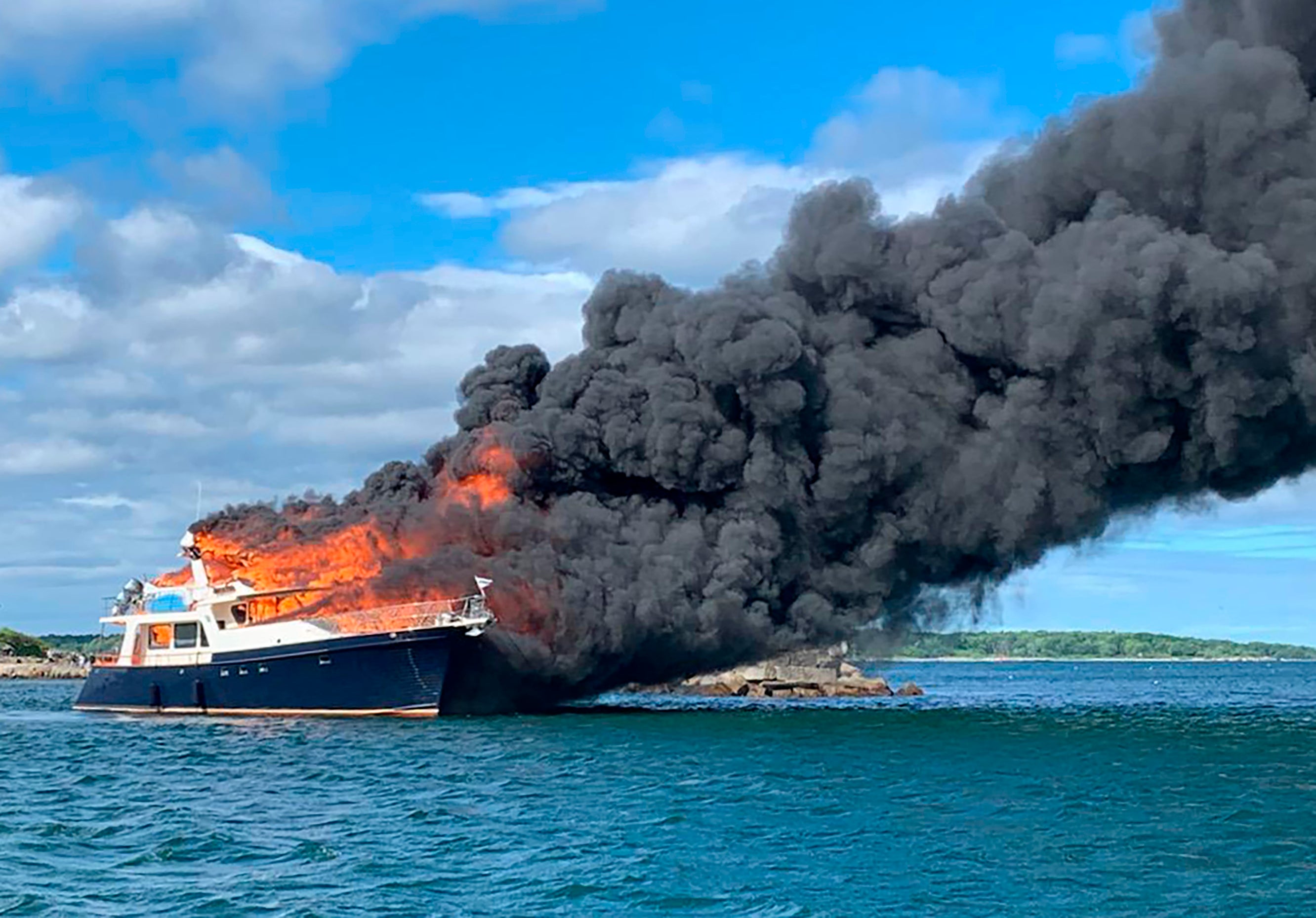 Yacht Fire