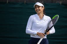 Emma Raducanu makes Wimbledon return with all change after meteoric year