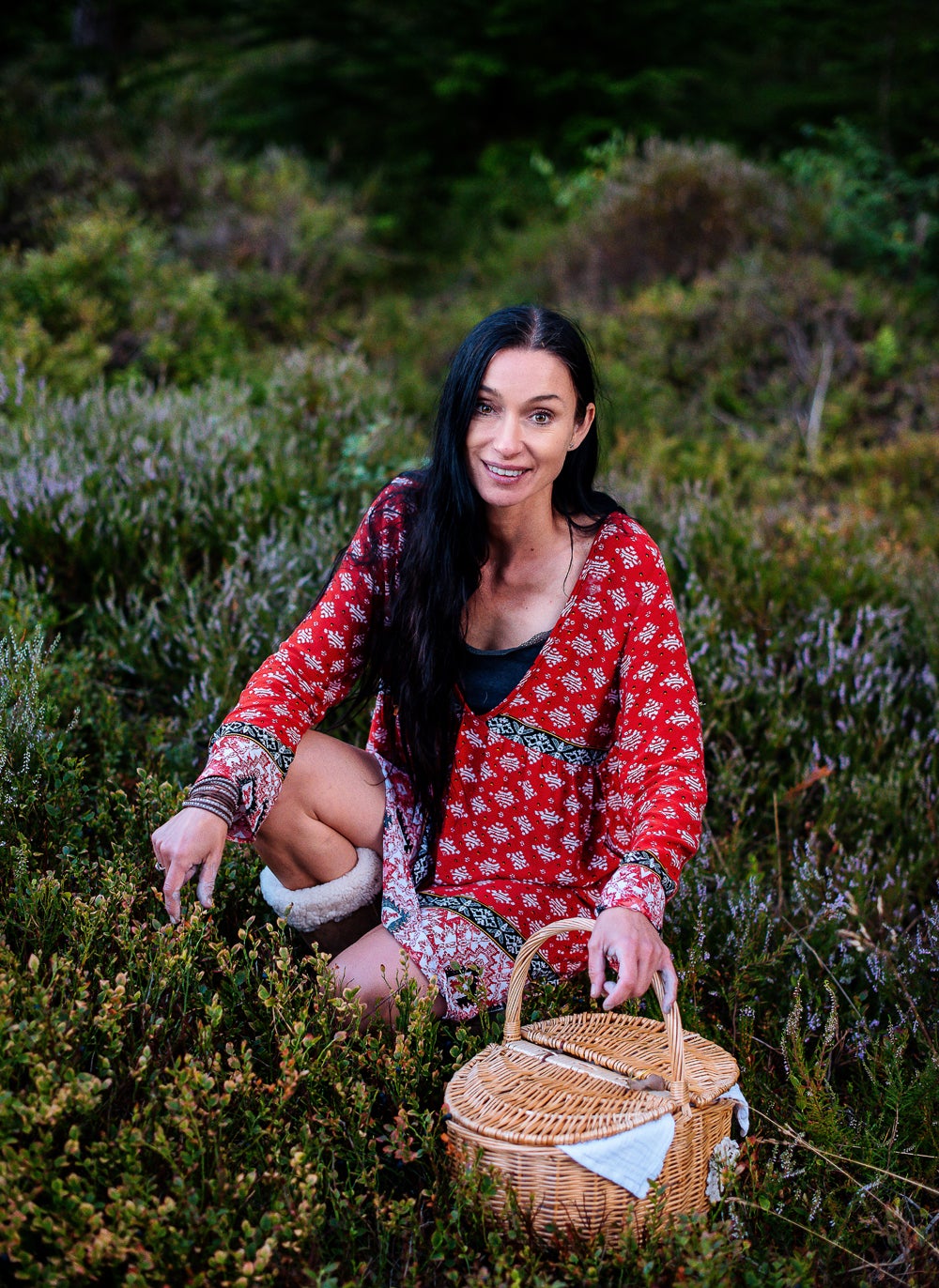 Diana foraging (Natasha Holland Photography/PA Real Life)