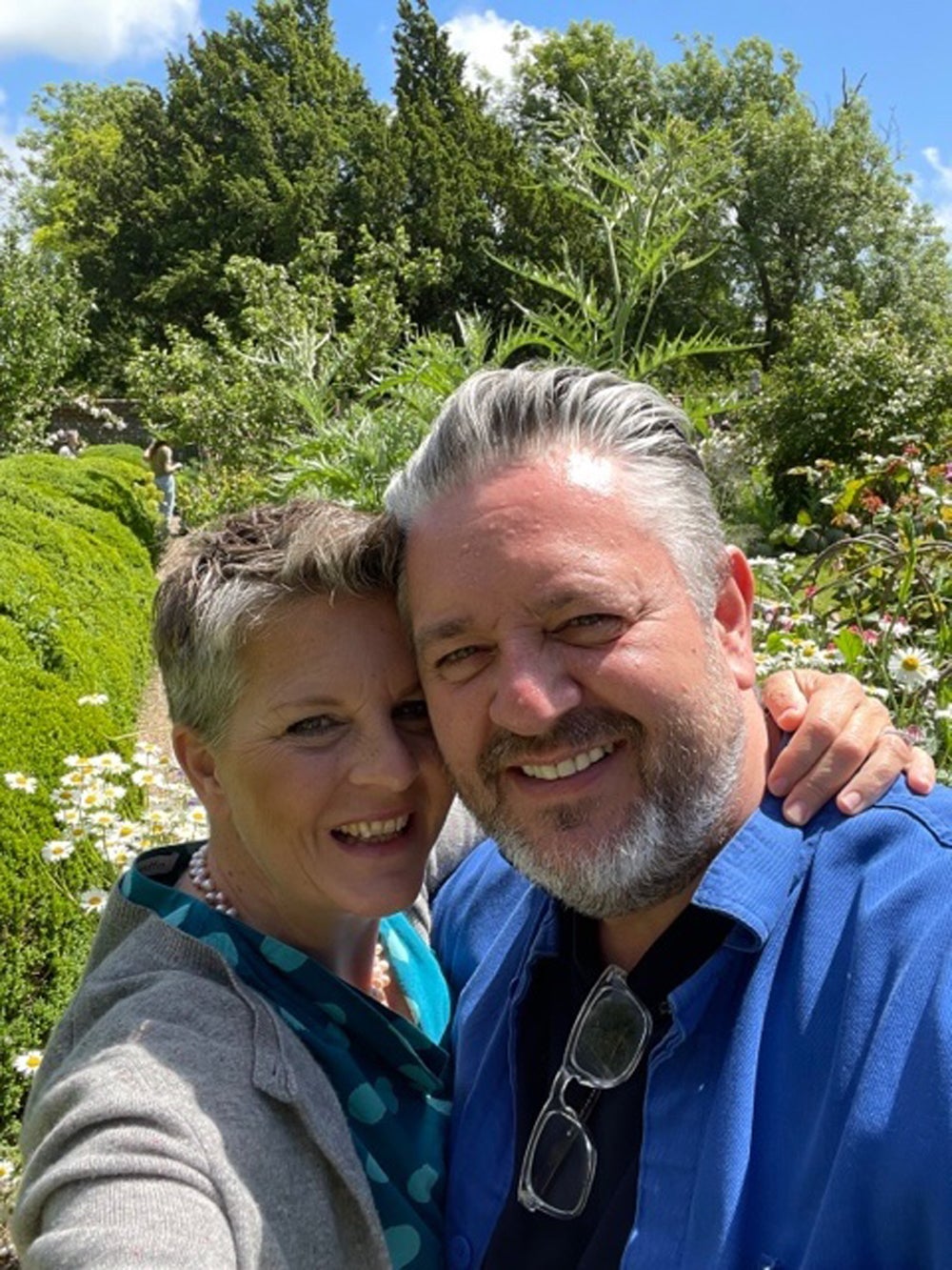 Anna Kane, 49, says she feels like she is falling in love with her husband, Des Kane, 49, all over again (Collect/PA Real Life)