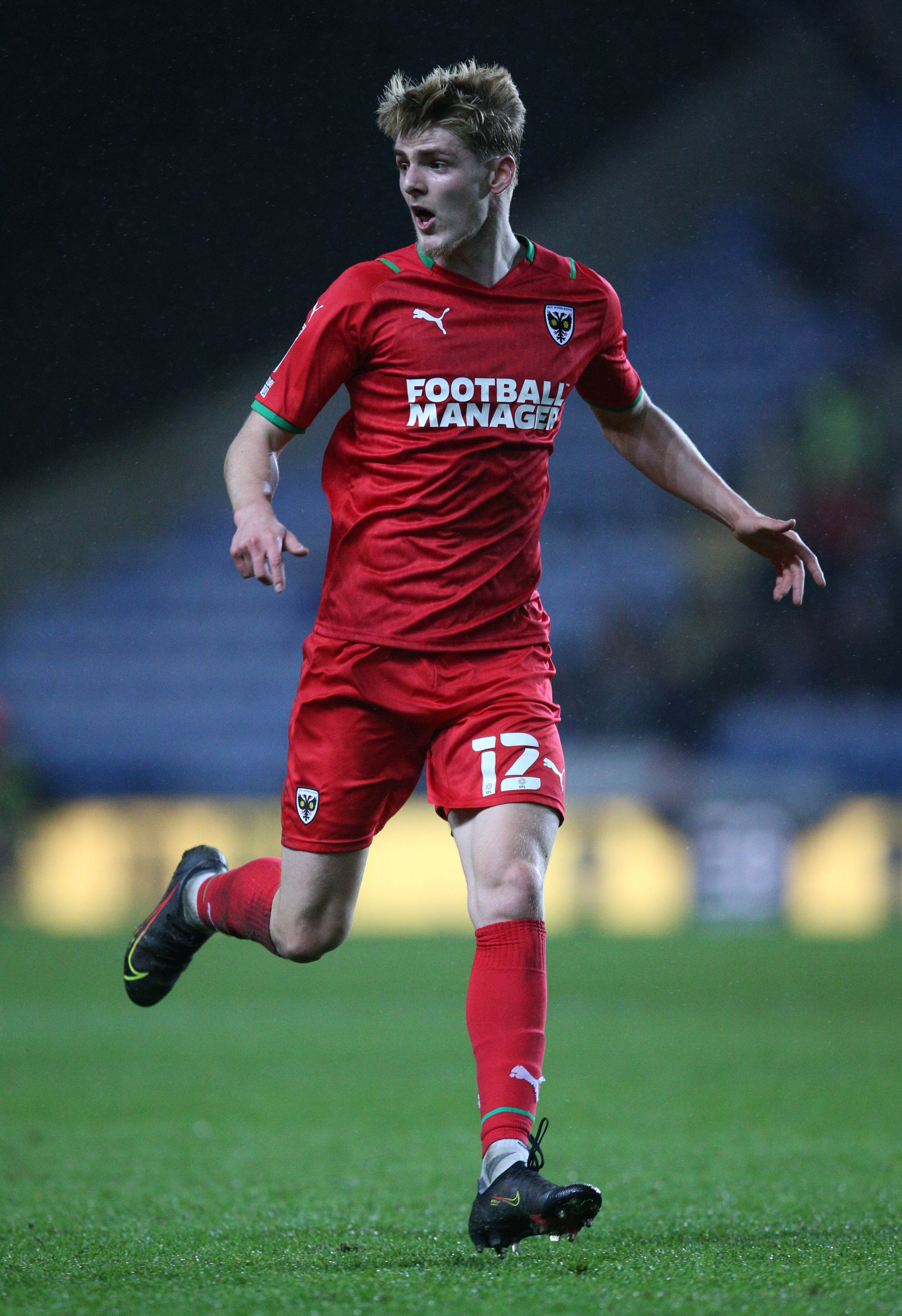 AFC Wimbledon’s Jack Rudoni (Nigel French/PA)