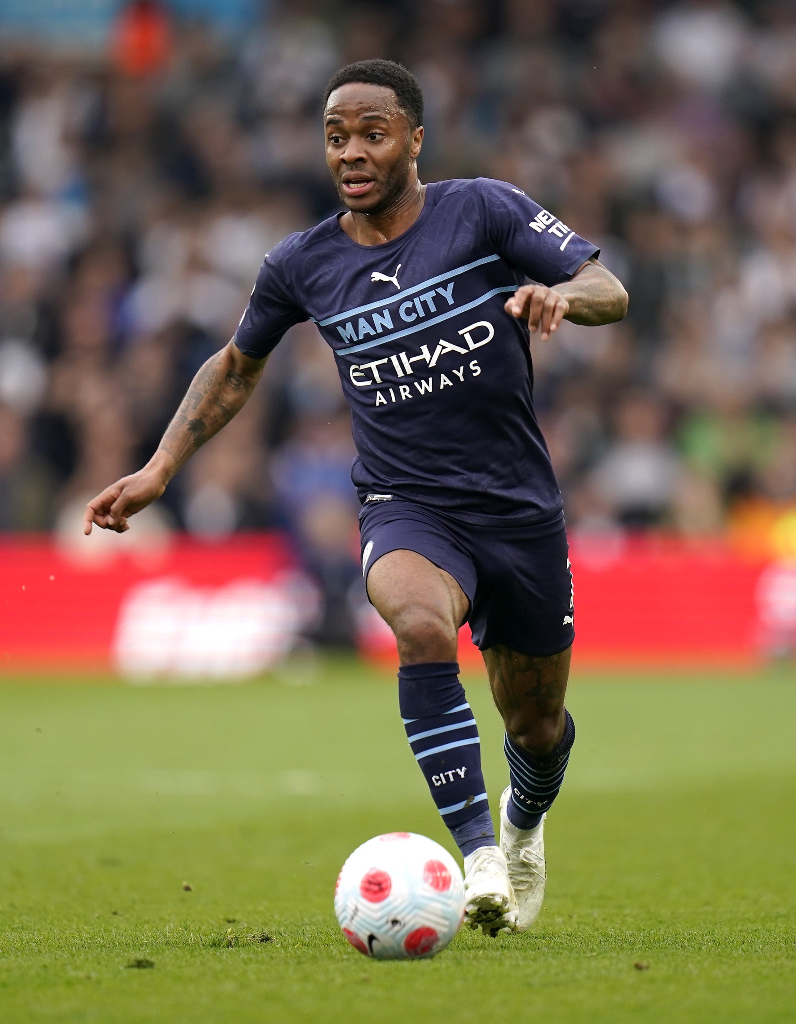 Manchester City’s Raheem Sterling (Danny Lawson/PA)