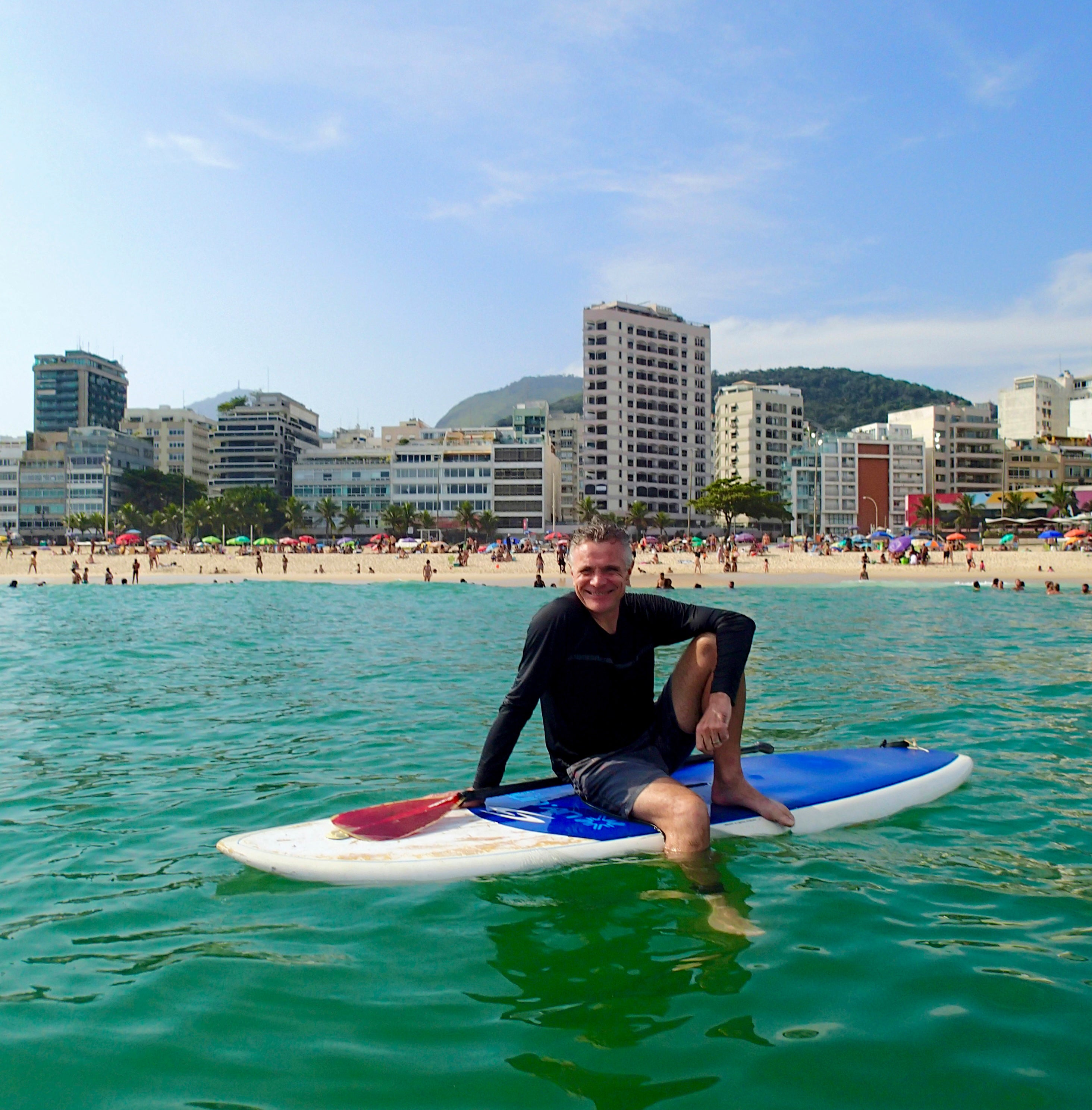 Dom Phillips in Rio de Jenario