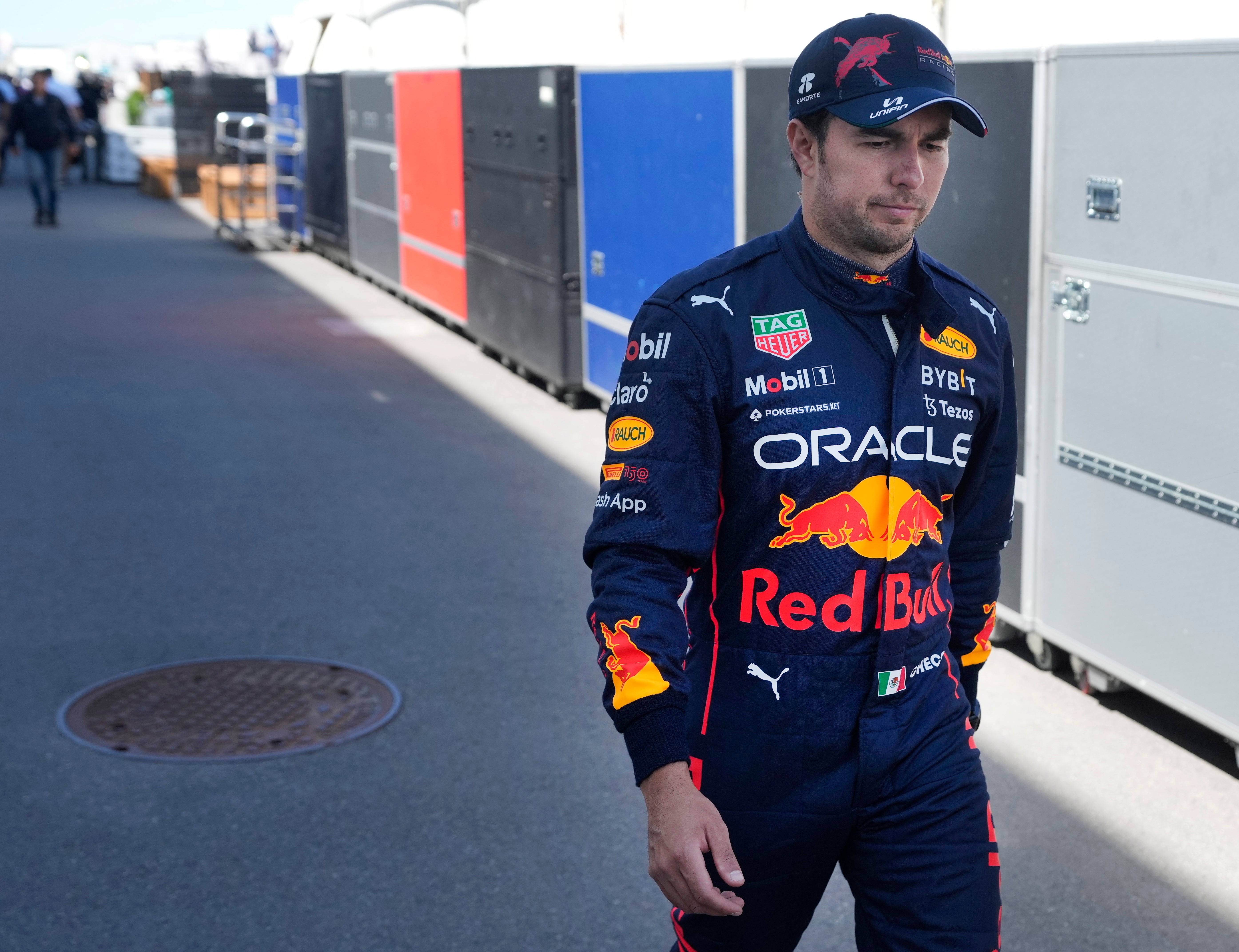 Sergio Perez retired from the race in Canada with technical gremlins (Ryan Remiorz/AP)