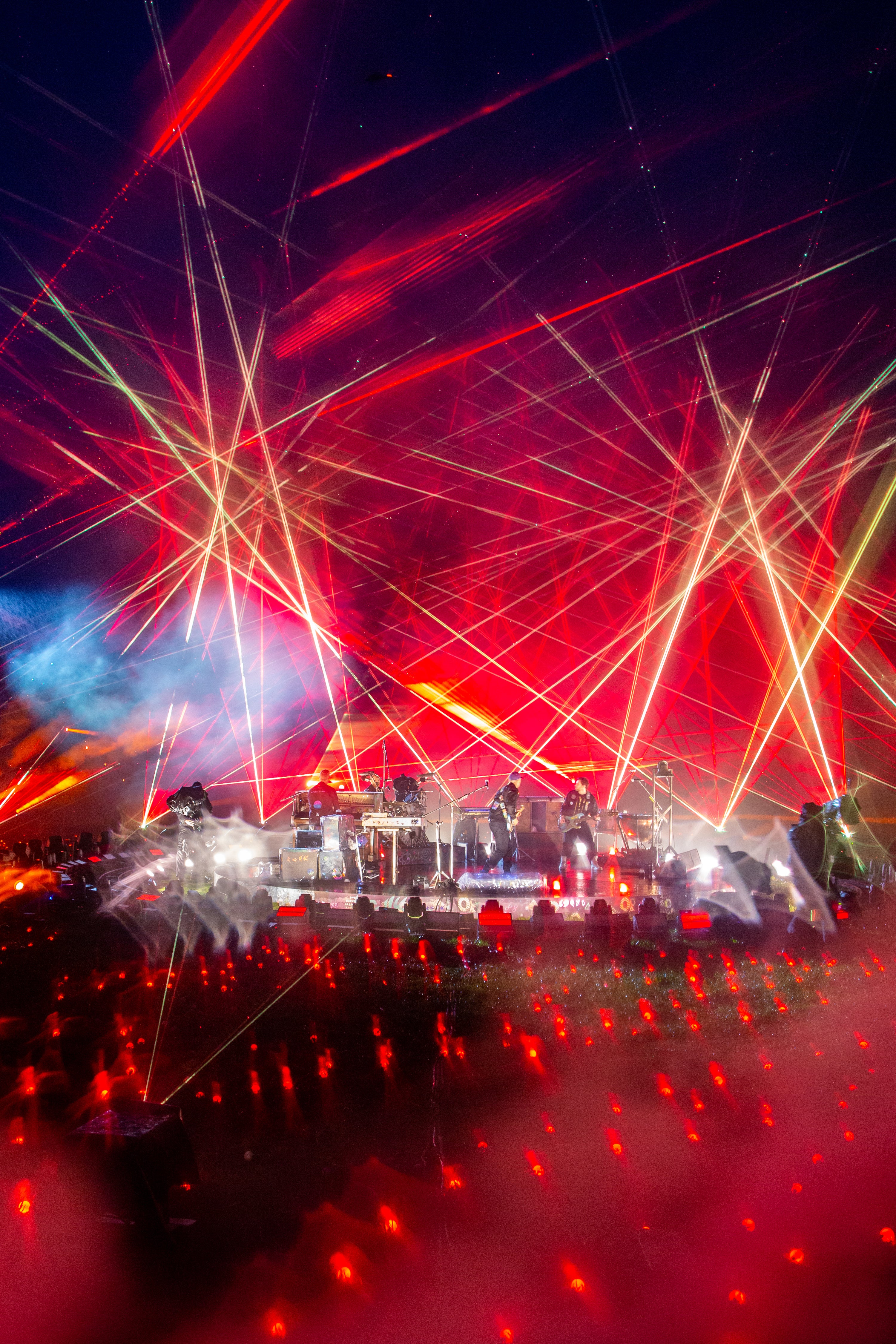 Glastonbury is in technicolour this year, says co-organiser Emily Eavis (Glastonbury/PA)