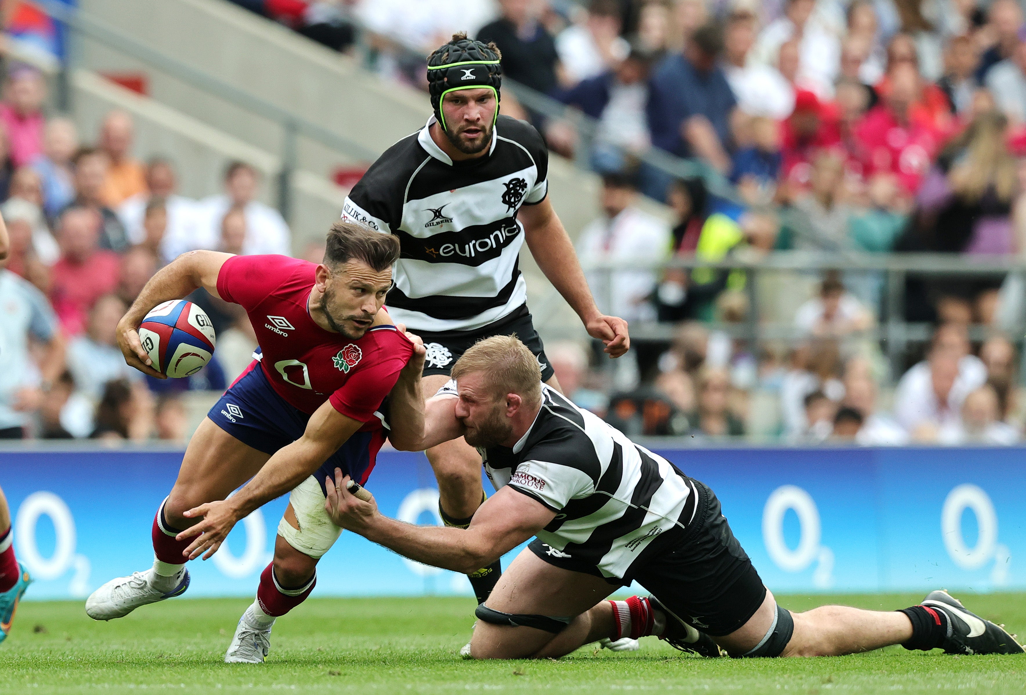 Danny Care provided a spark when he came off the bench during England’s harrowing defeat to Barbarians