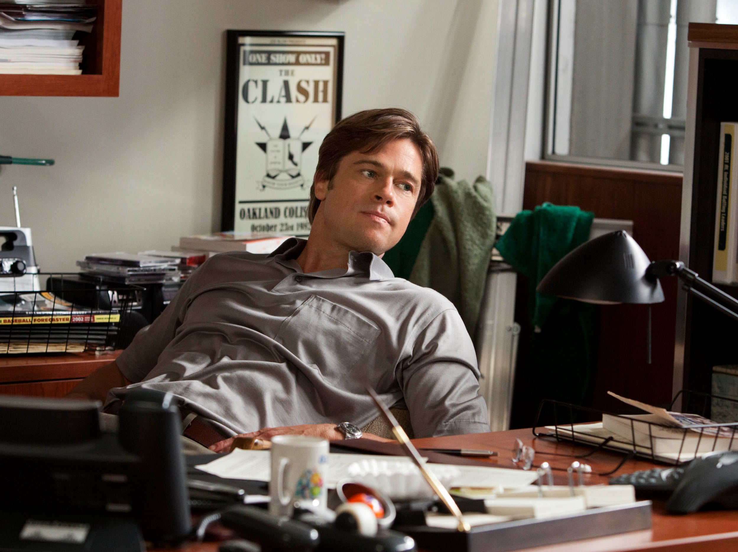 Brad Pitt in ‘Moneyball’