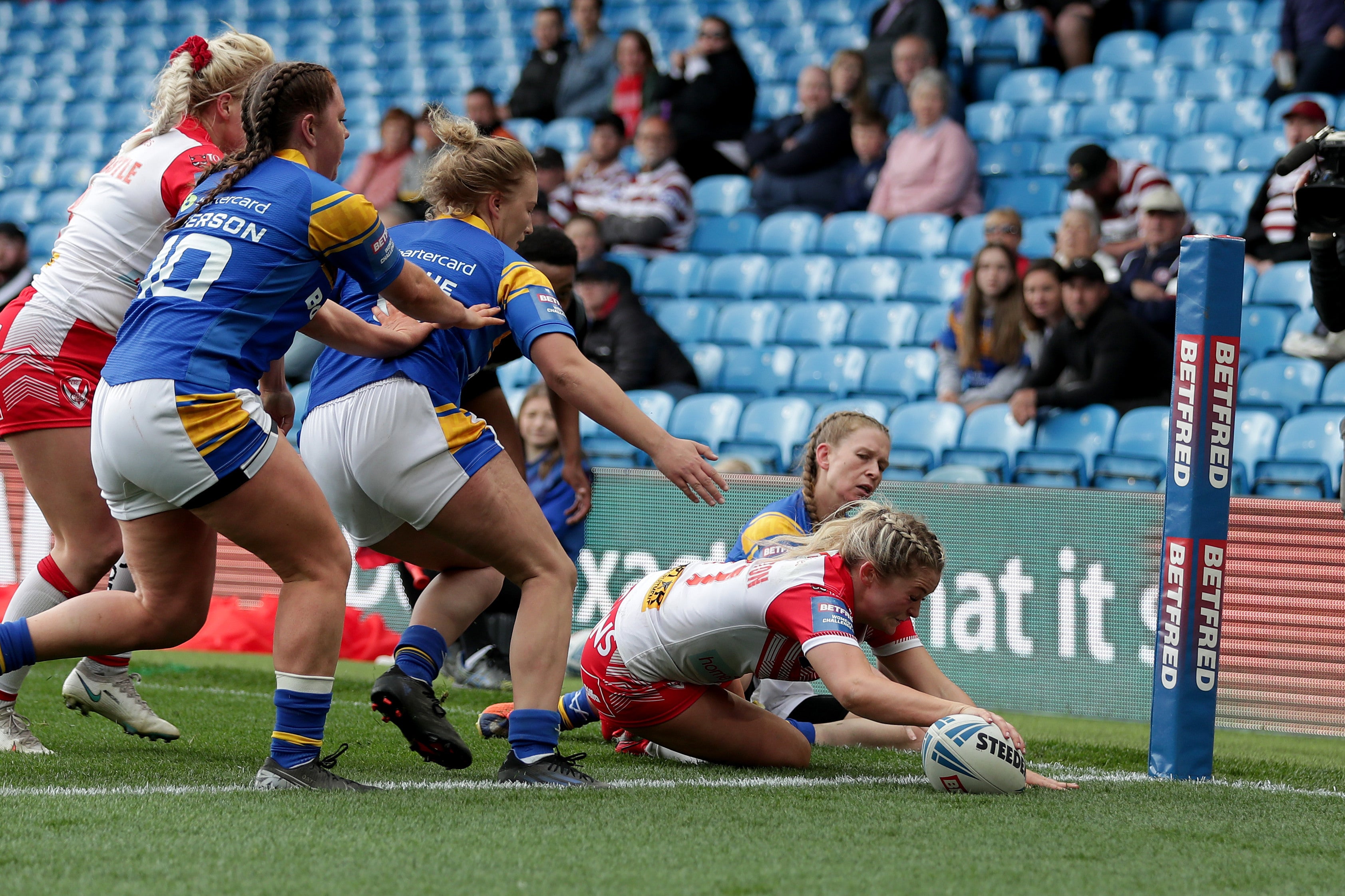 Transgender athletes will not be able to compete in this year’s women’s Rugby League World Cup, the sport’s global governing body has announced (Richard Sellers/PA)