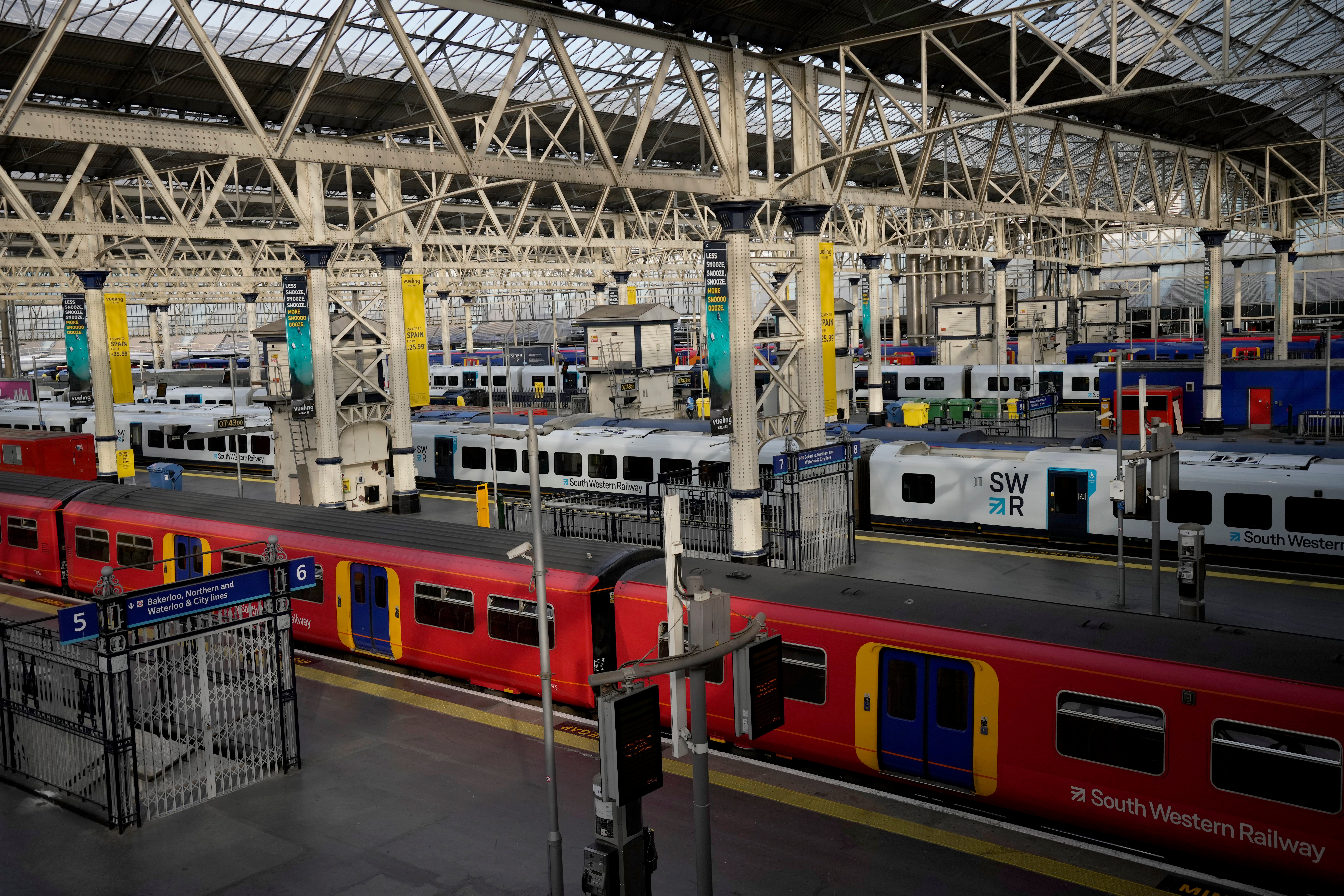 Britain Rail Strikes