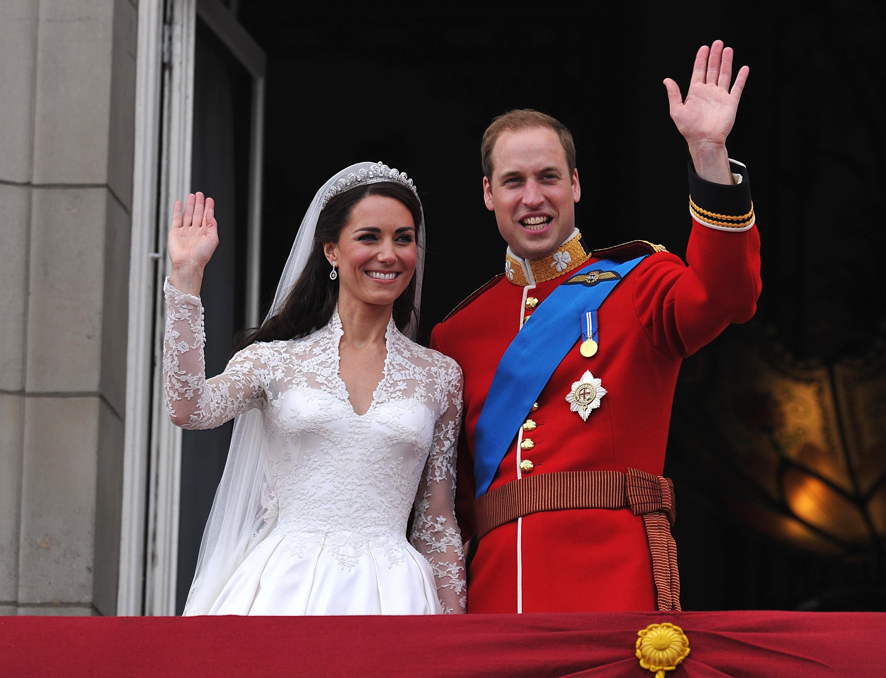 William and Kate married in April 2011 and welcome their first child in 2013