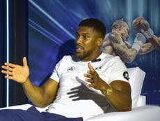 Anthony Joshua: ‘We’re still on the road to undisputed’ as Oleksandr Usyk rematch nears