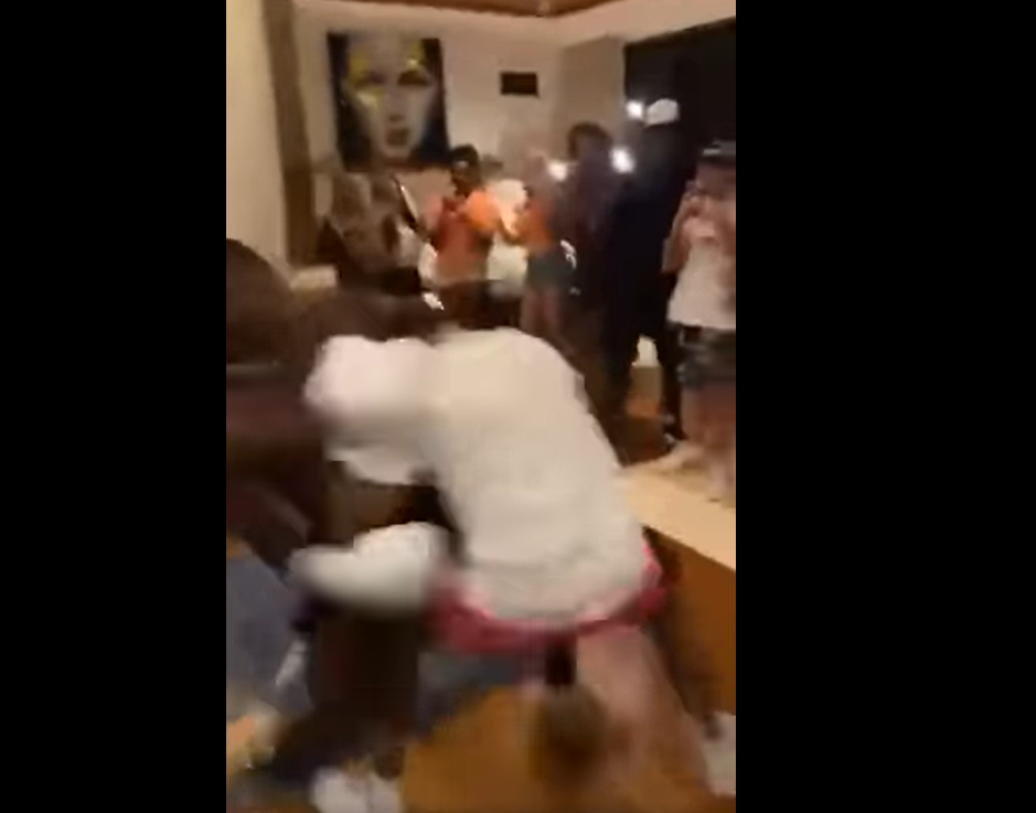 Video footage from the house party showed young people clearing an area of the home’s living quarters to create a makeshift boxing ring, where pairs of people engaged in boxing matches