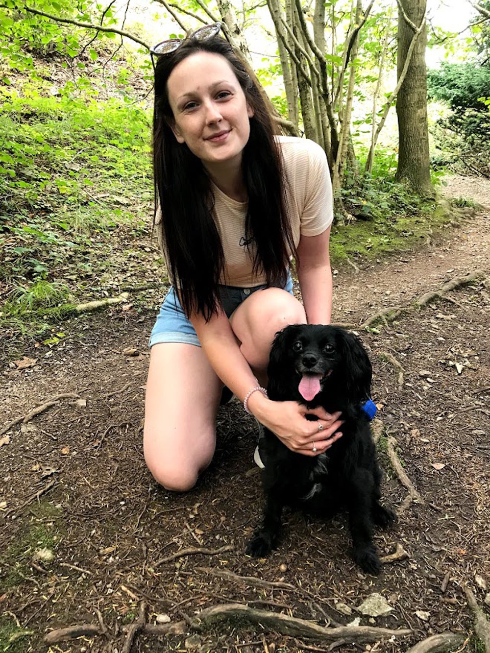 Laura and her dog Leo (PA Real Life/Collect)