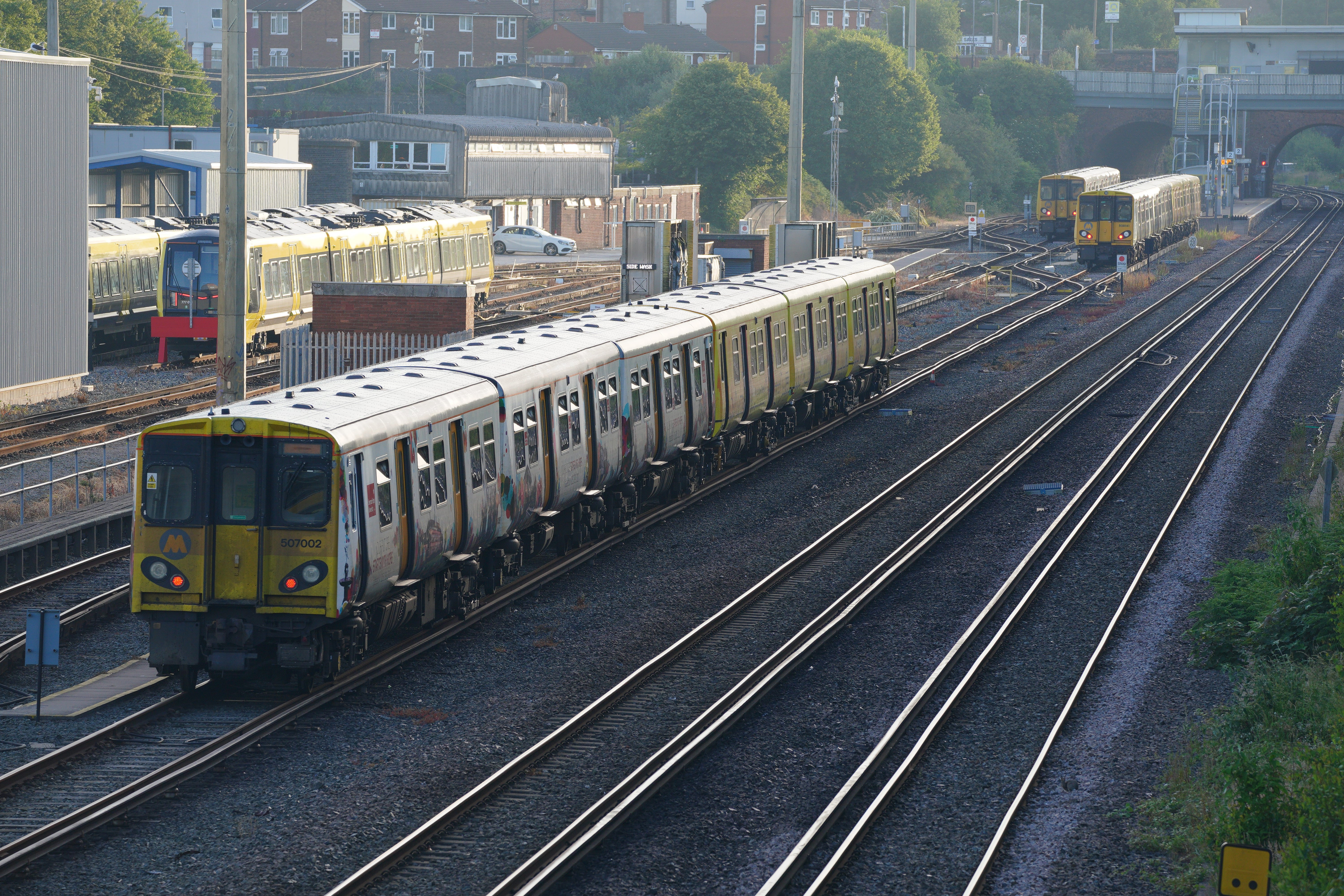 Britain’s train services continue to be disrupted due to the knock-on effects of Tuesday’s strike (Peter Byrne/PA)