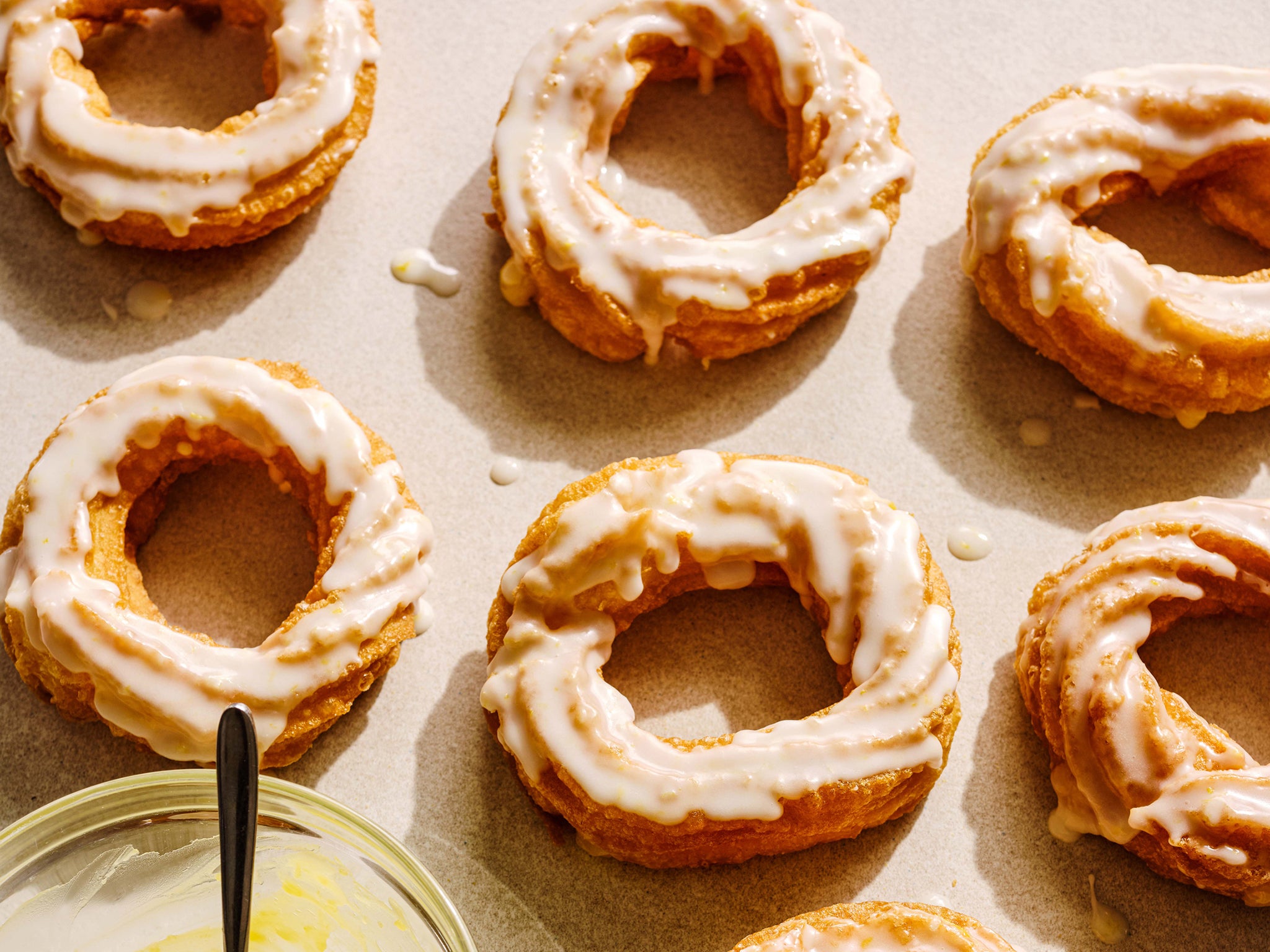 A choux pastry plus a doughnut equals... a chouxnut