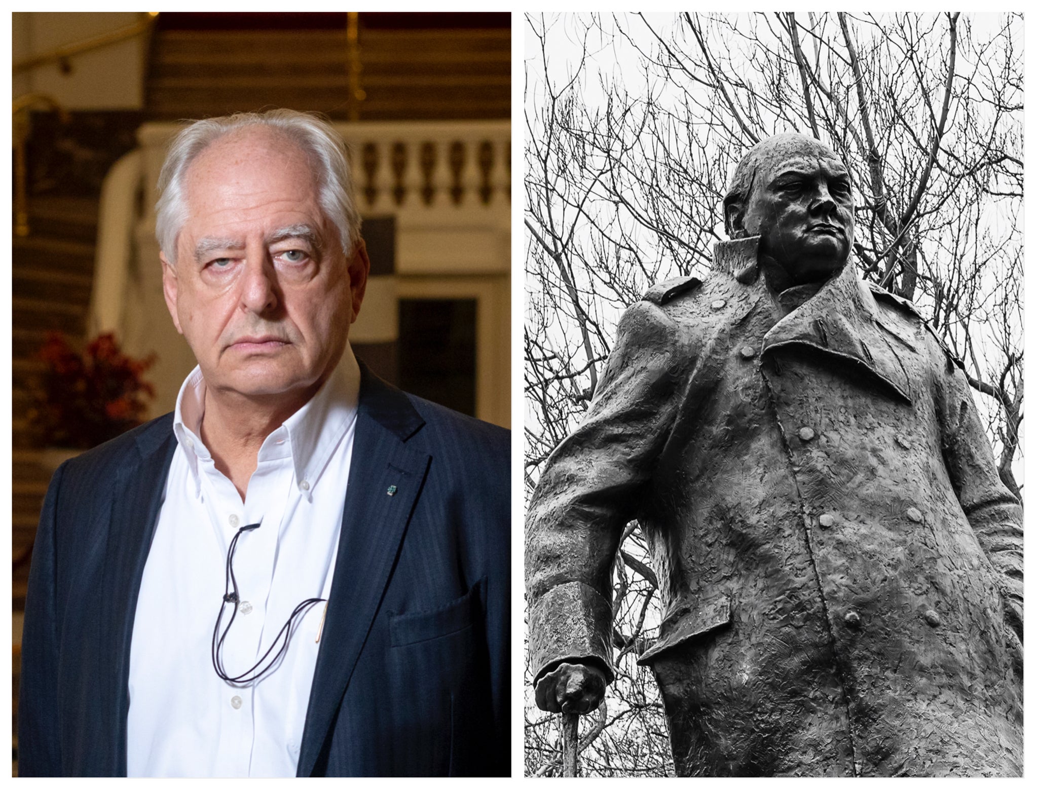 William Kentridge says statue of Winston Churchill should be buried