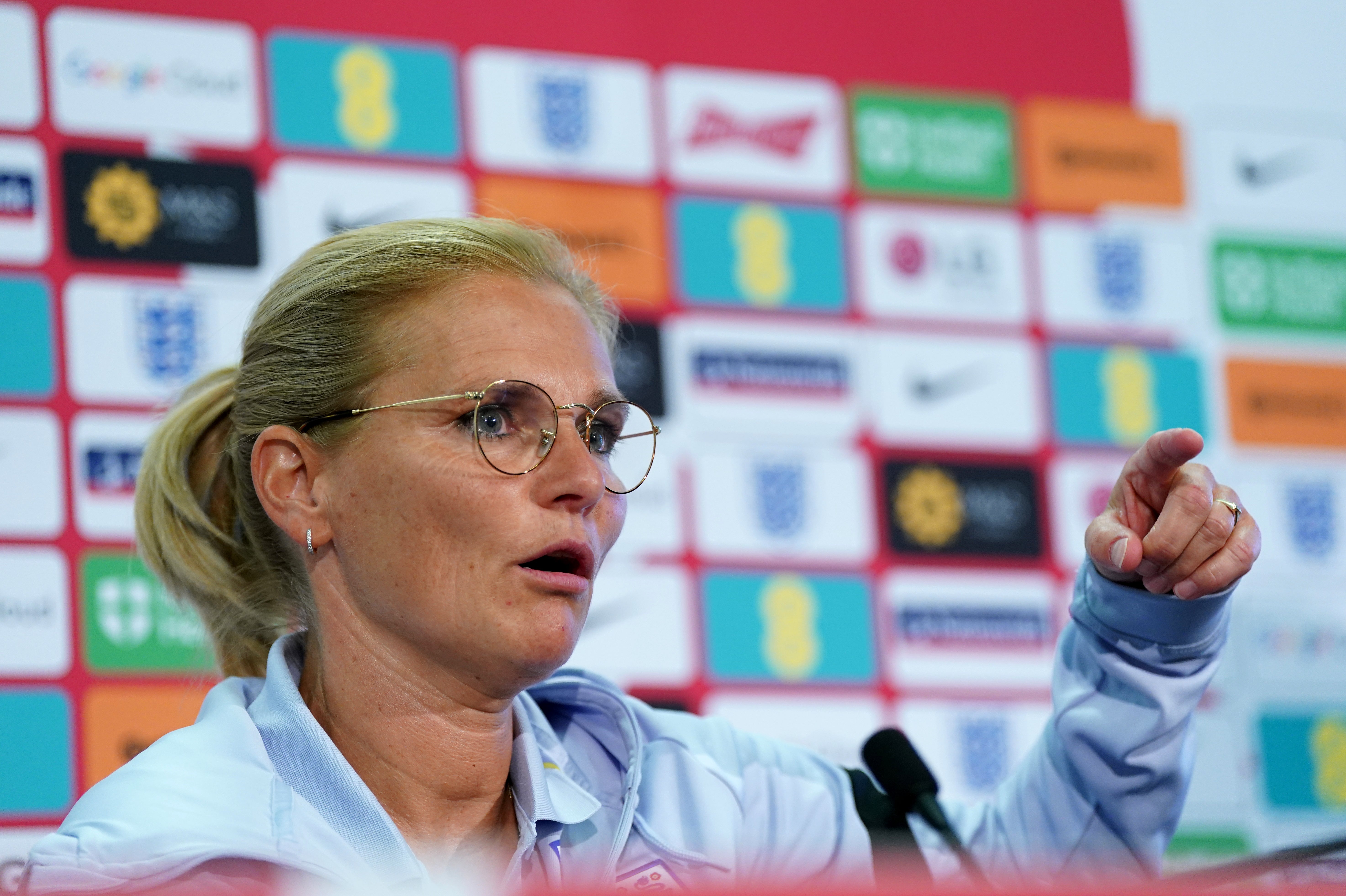 Kirby had honest talks with England manager Sarina Wiegman (Nick Potts/PA)
