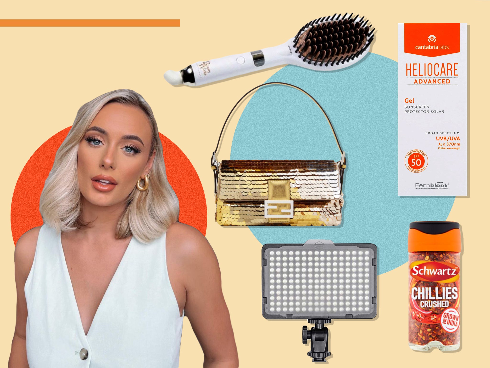 Love Island’s Millie Court reveals her must-have products, from hot brushes to SPF