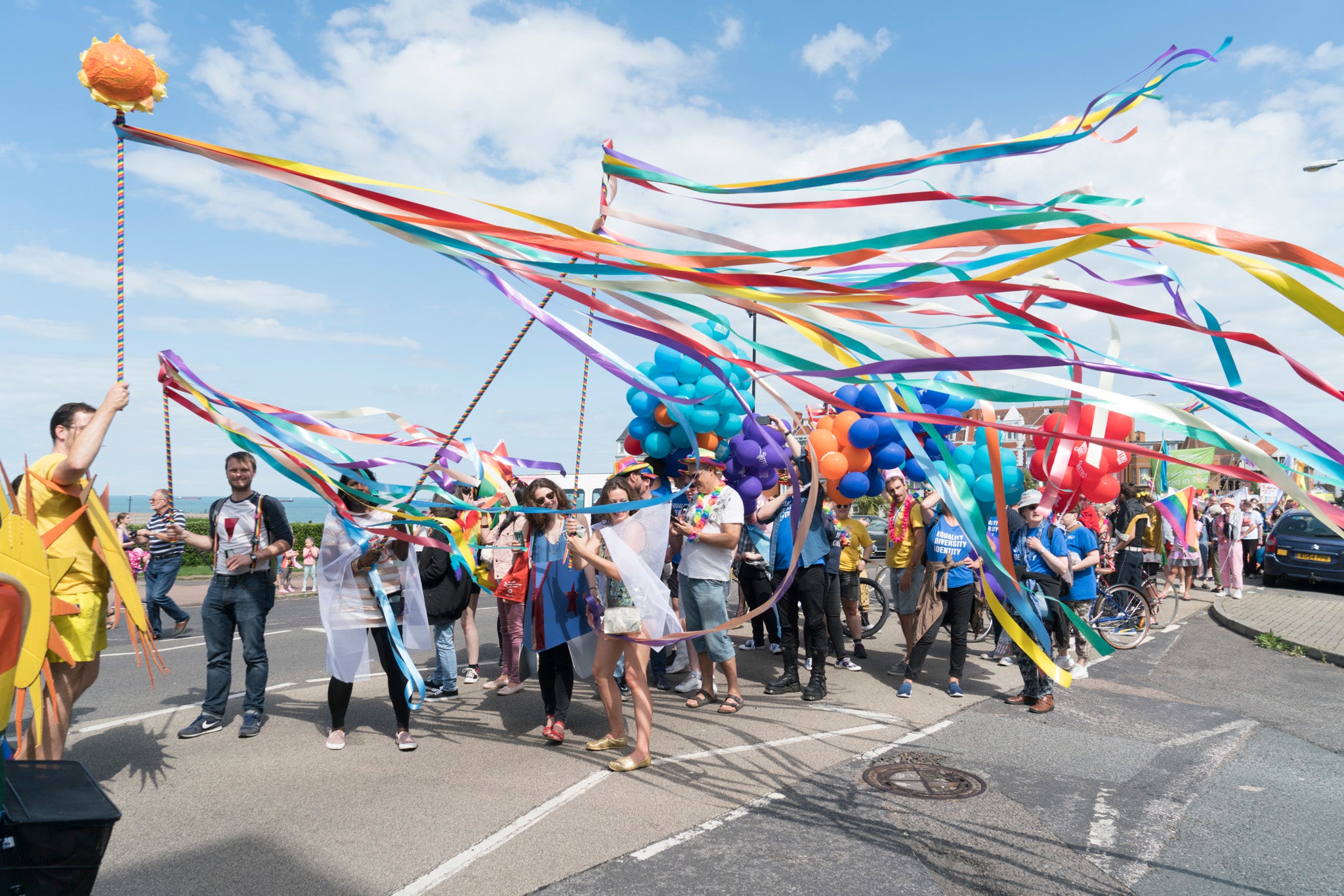 The Margate Pride event is in its seventh year following a hiatus for the pandemic (PA)