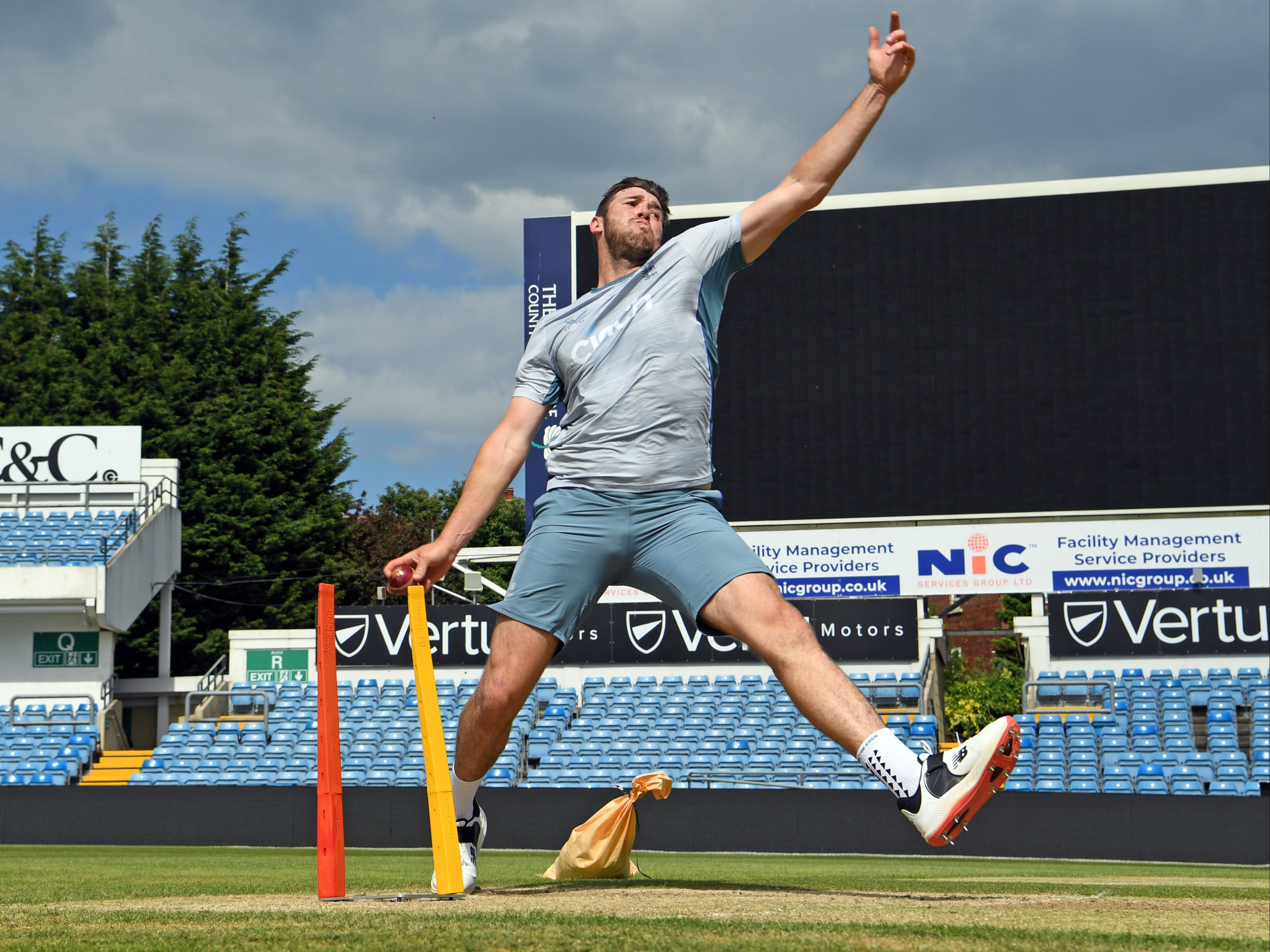 Jamie Overton was ruled out of the Ashes with a back stress fracture in January