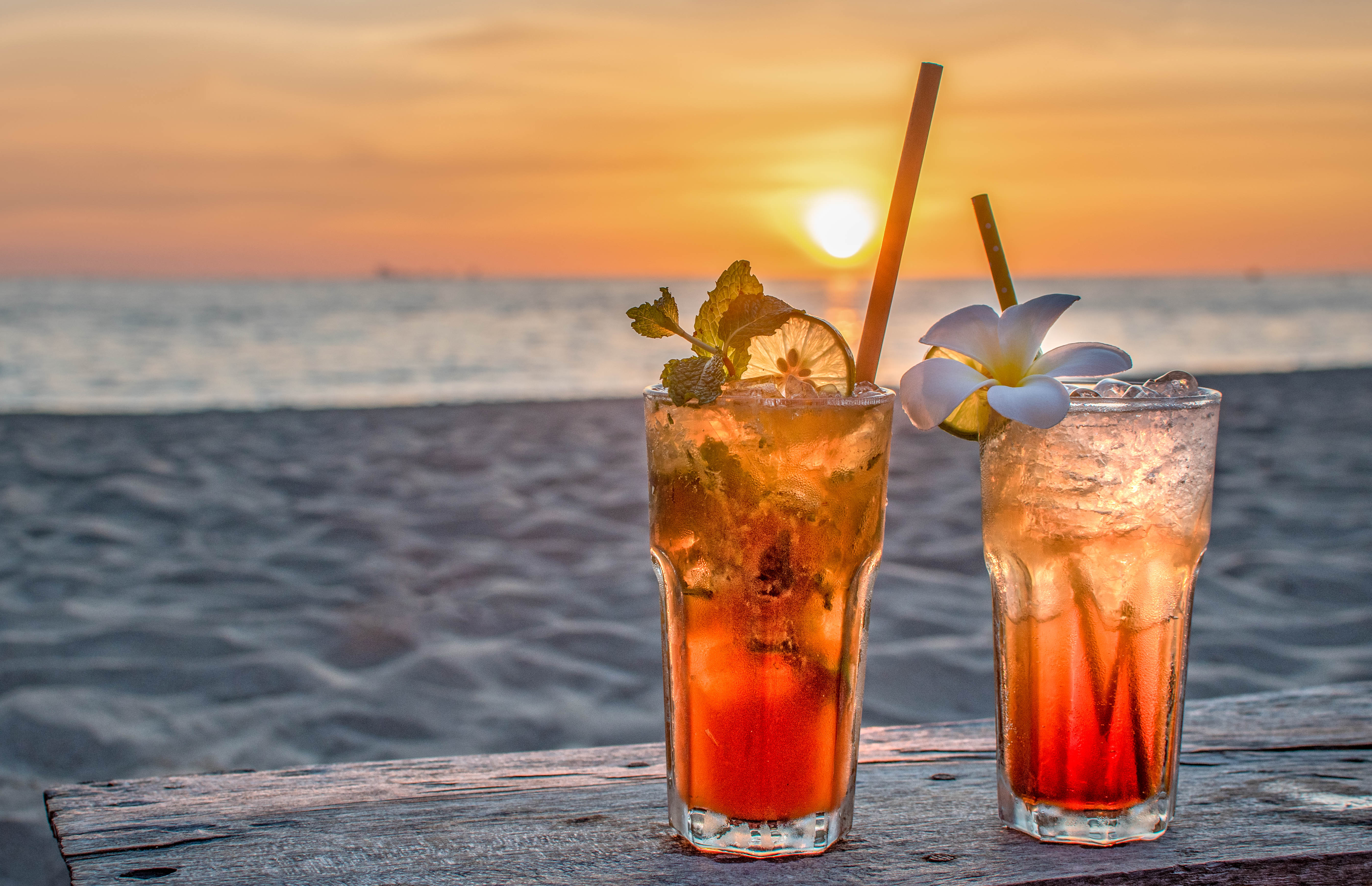 Enjoying cocktails as you watch the sun set is a Barbados must-do