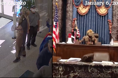 New footage of ‘QAnon Shaman’ shown at Jan 6 hearing