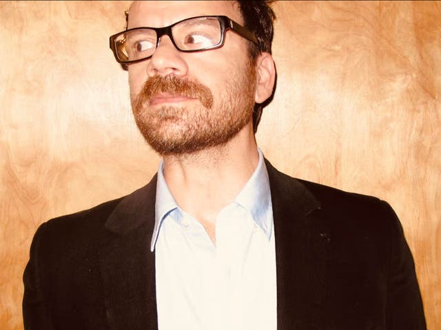 Toby Morton, a satirist and TV writer, purchases domain names and creates websites as a form of activism, including websites that mock President Donald Trump
