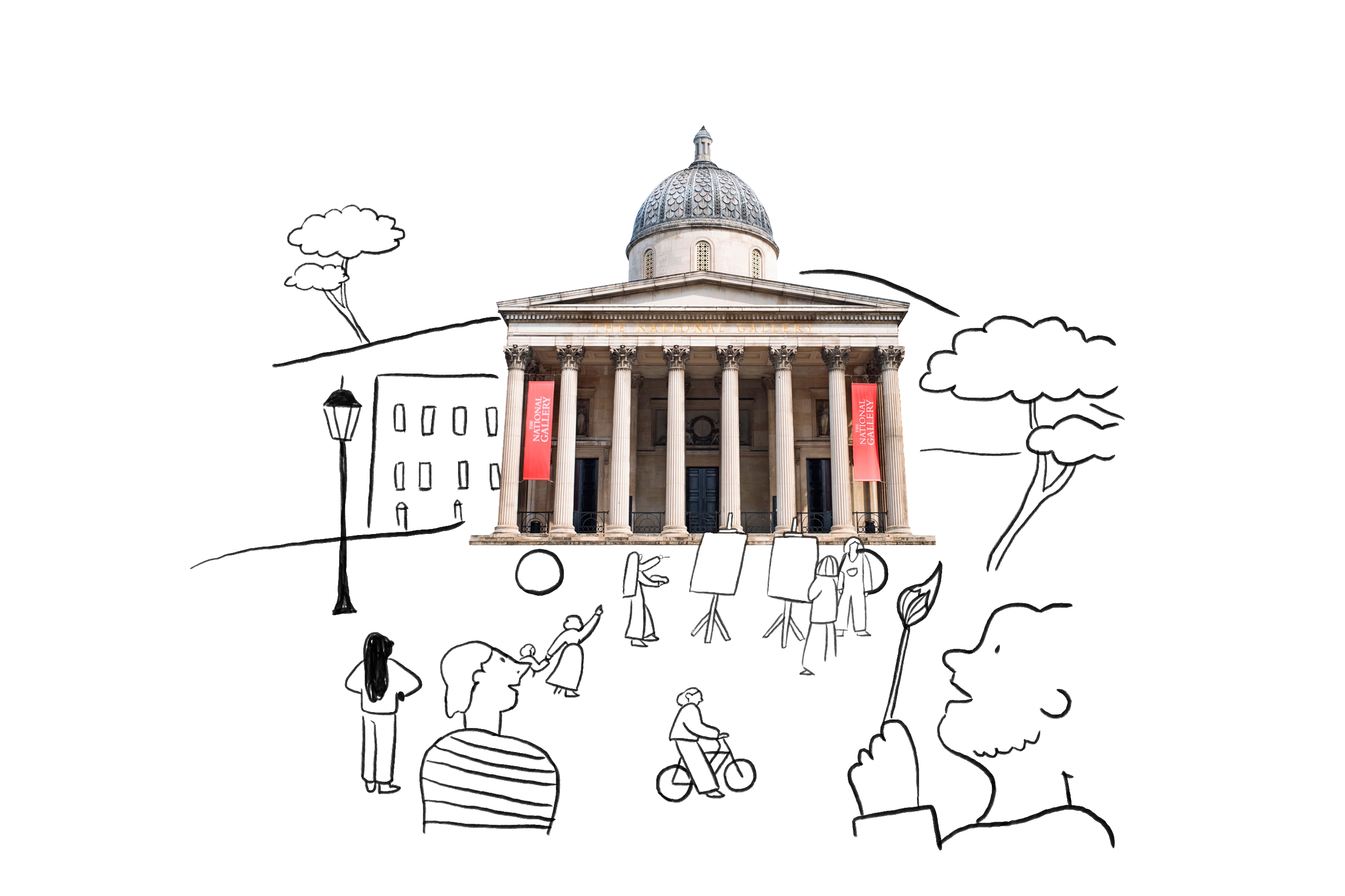 The National Gallery is celebrating its bicentenary in 2024 with a range of programmes and events, taking place across the UK (The National Gallery, London/PA)