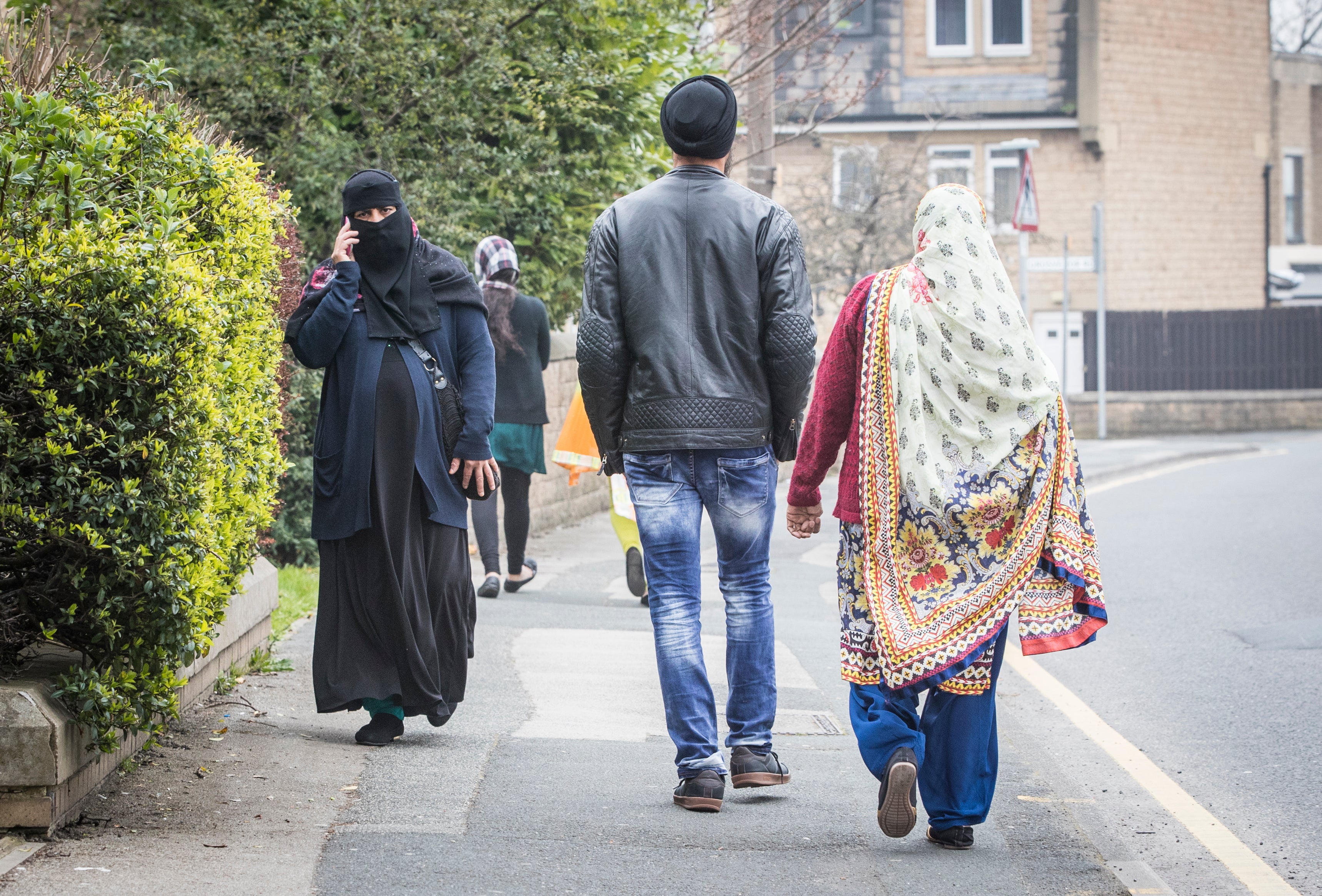 A total of 76,884 racially and religiously aggravated offences were recorded in 2021 (Danny Lawson/PA)