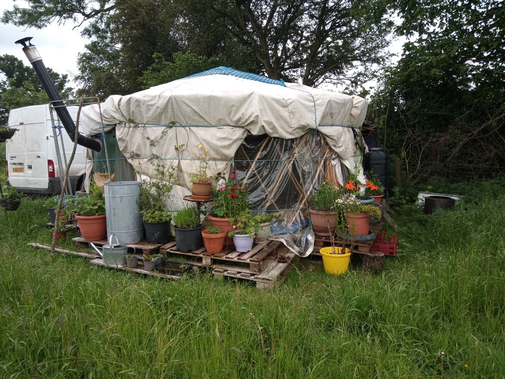 The current yurt (Collect/PA Real Life)