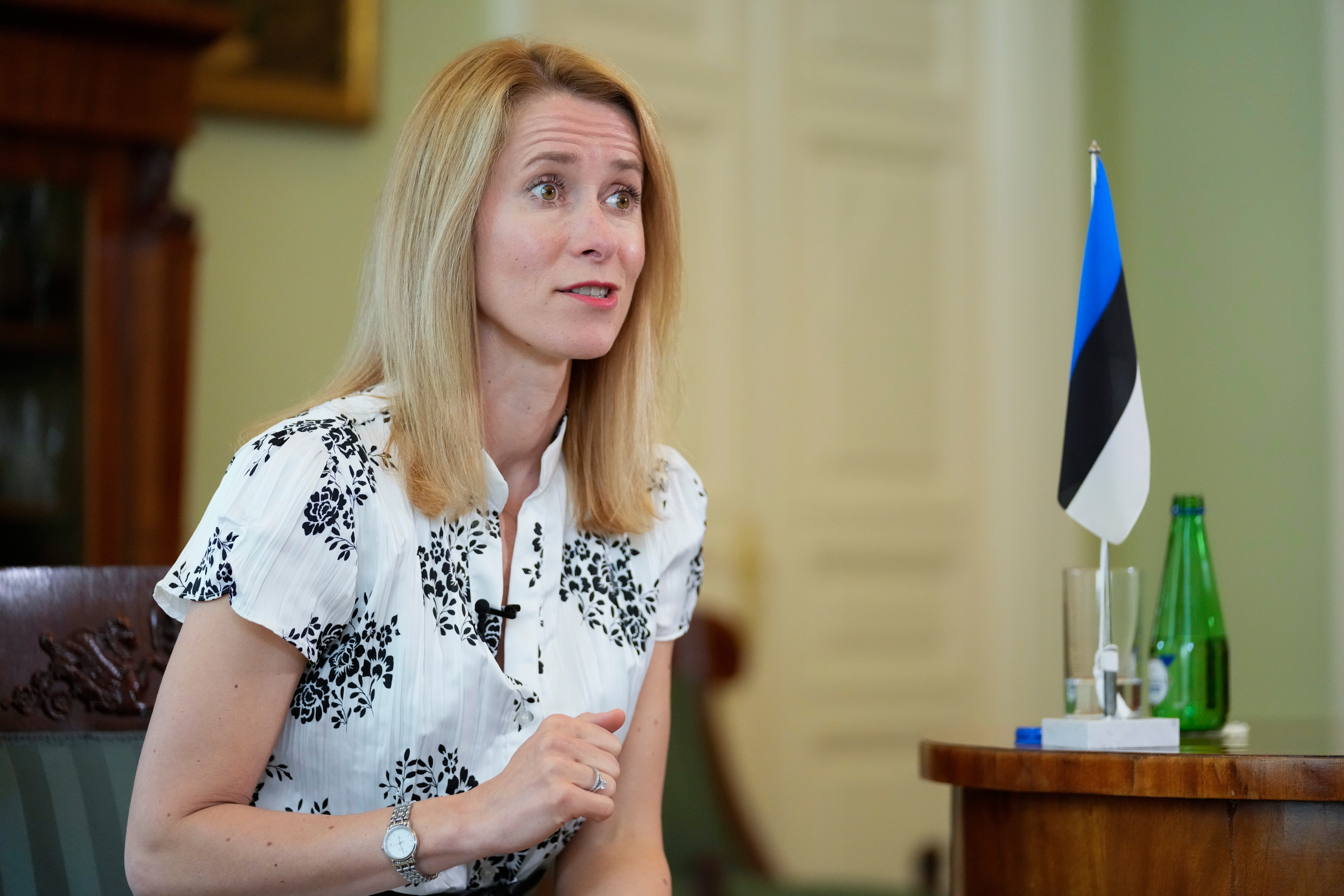 The AP Interview Estonian Prime Minister
