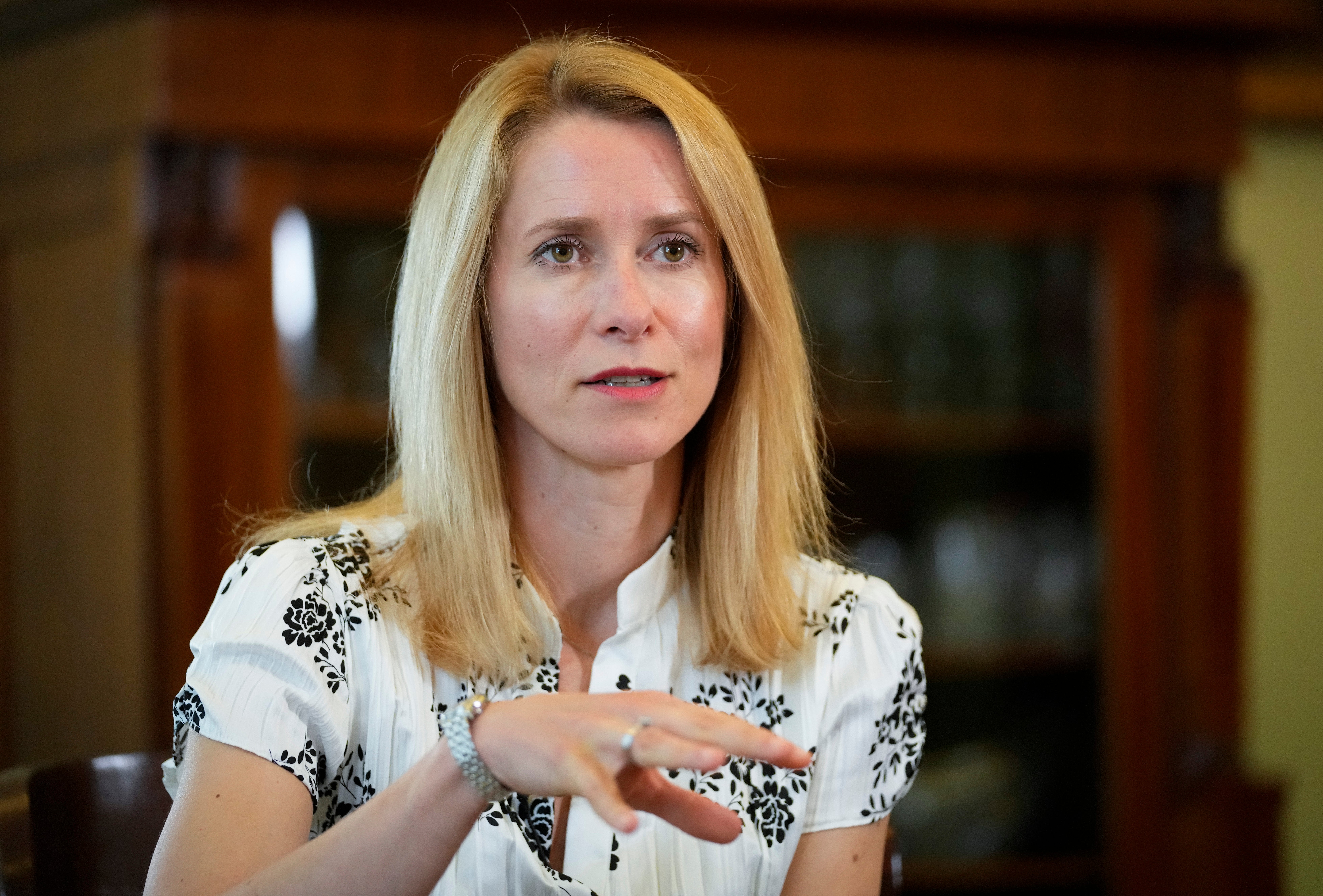 The AP Interview Estonian Prime Minister