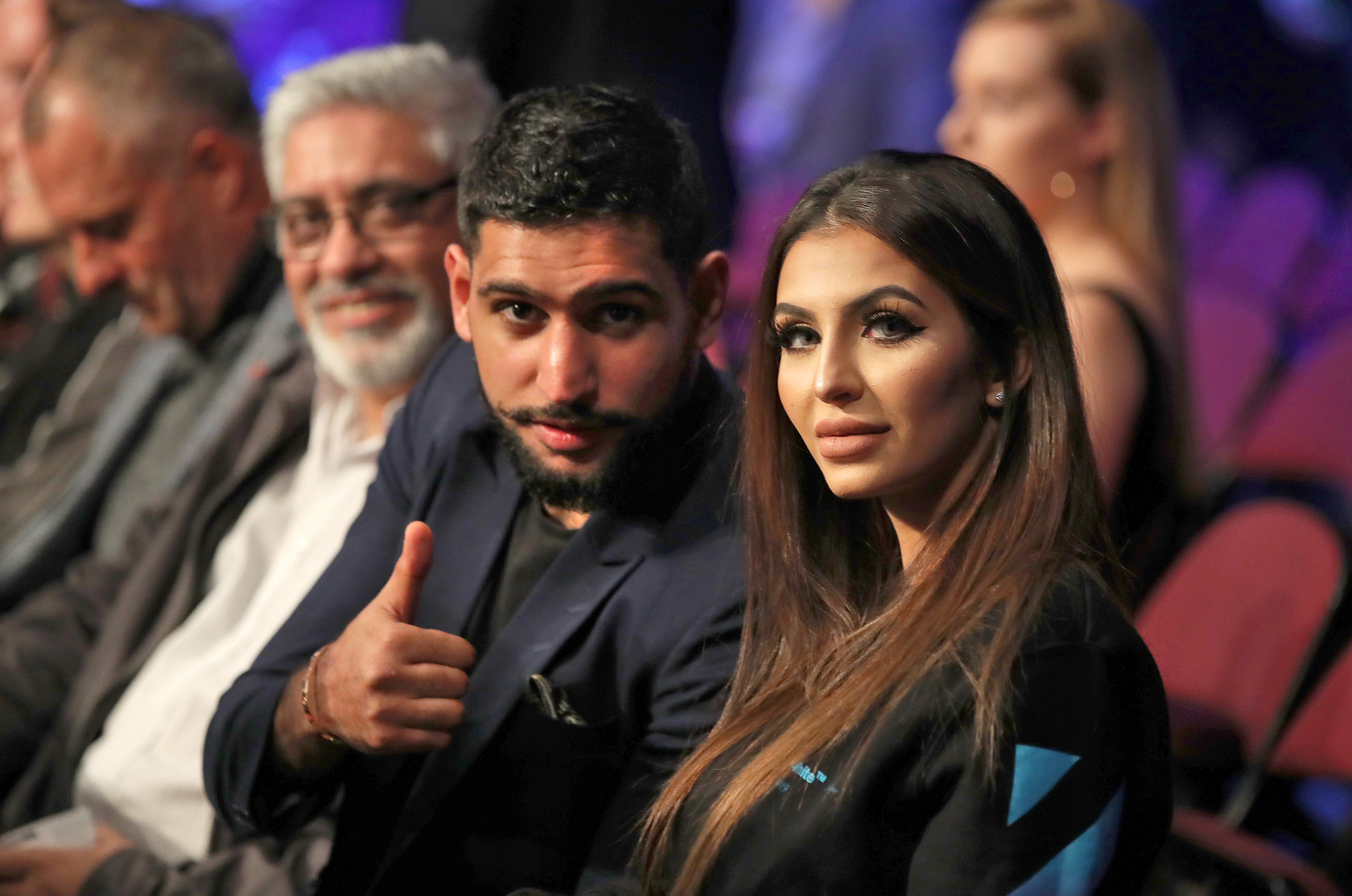 Amir Khan and Faryal, his wife, were in Leyton when the alleged incident happened (Nick Potts/PA)