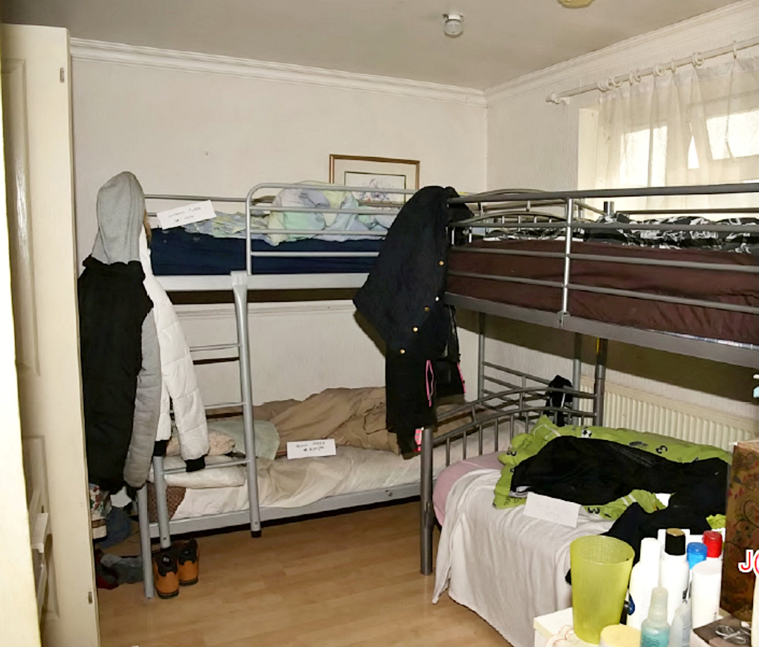 Victims were housed in bunk beds, an NCA operation revealed