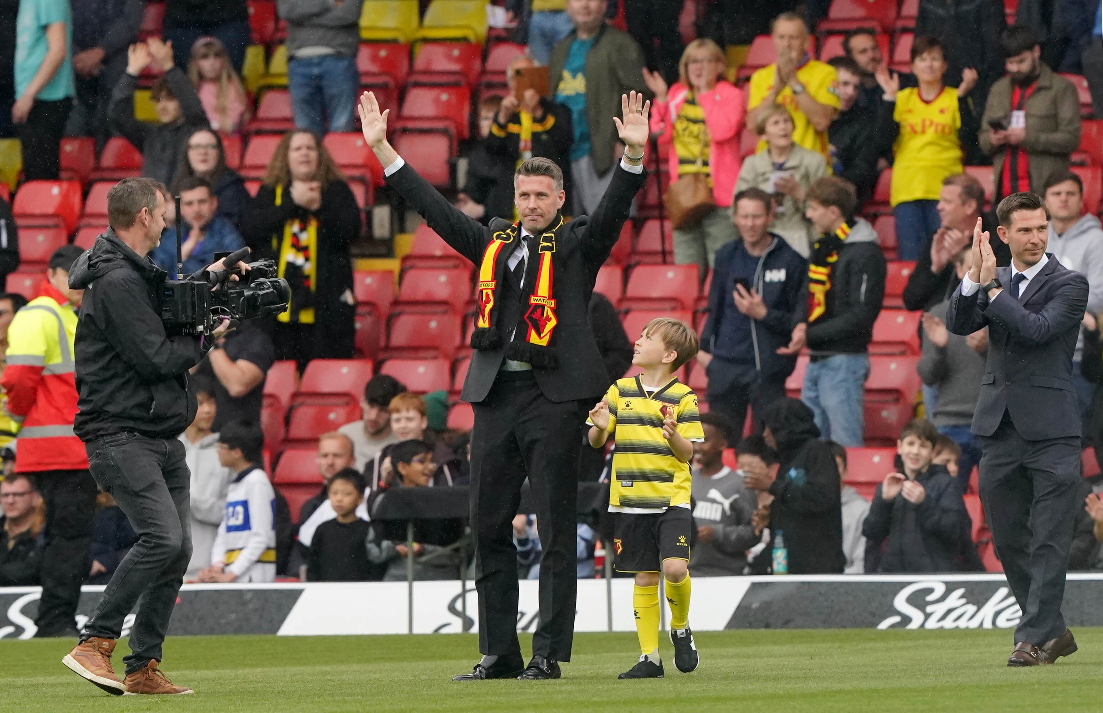 Rob Edwards has a tricky start with Watford (Jonathan Brady/PA)