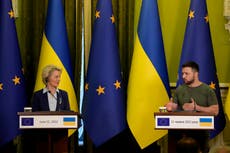 European Union leaders set to grant Ukraine candidate status