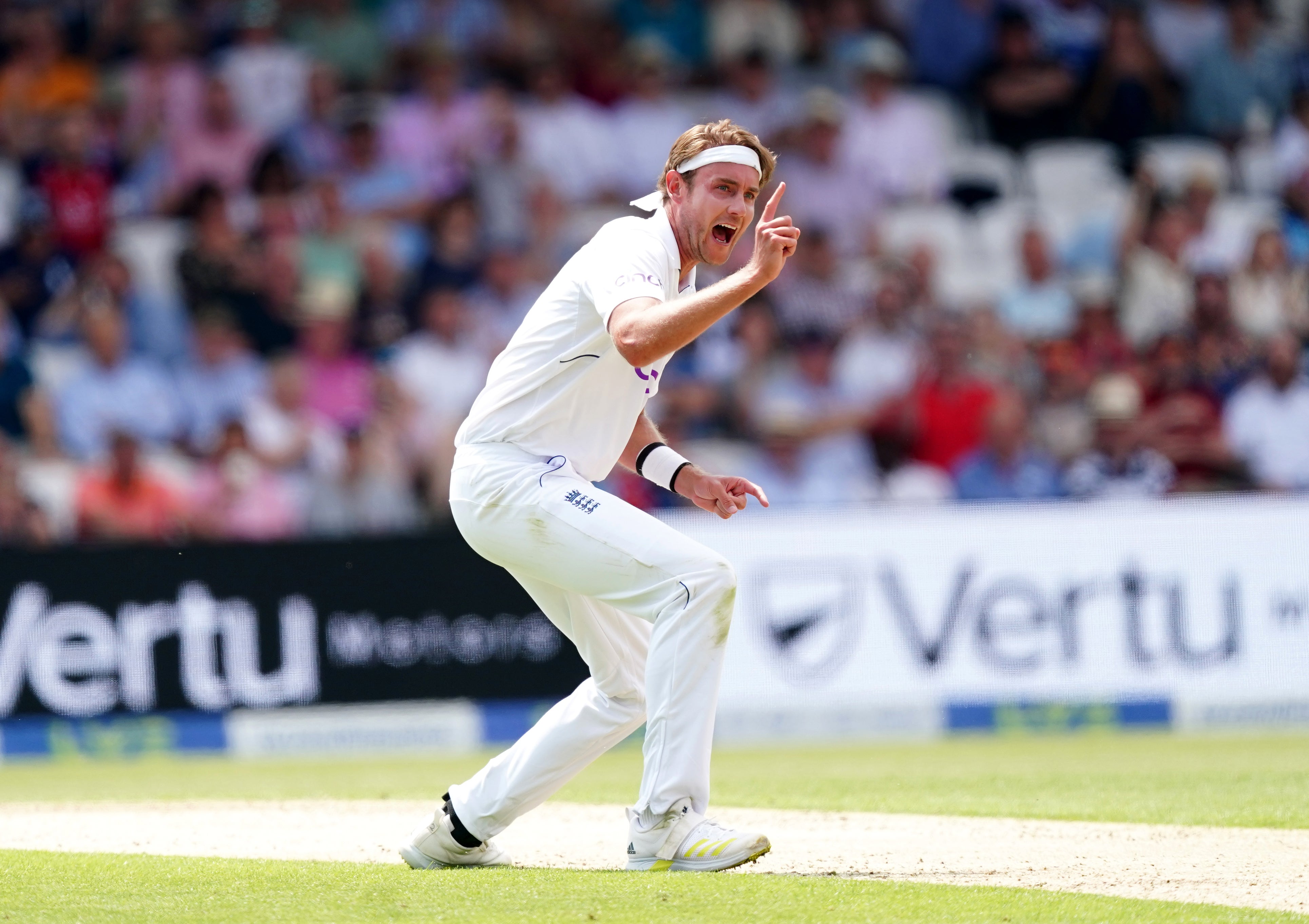 Stuart Broad starred for England on the first morning (Mike Egerton/PA)