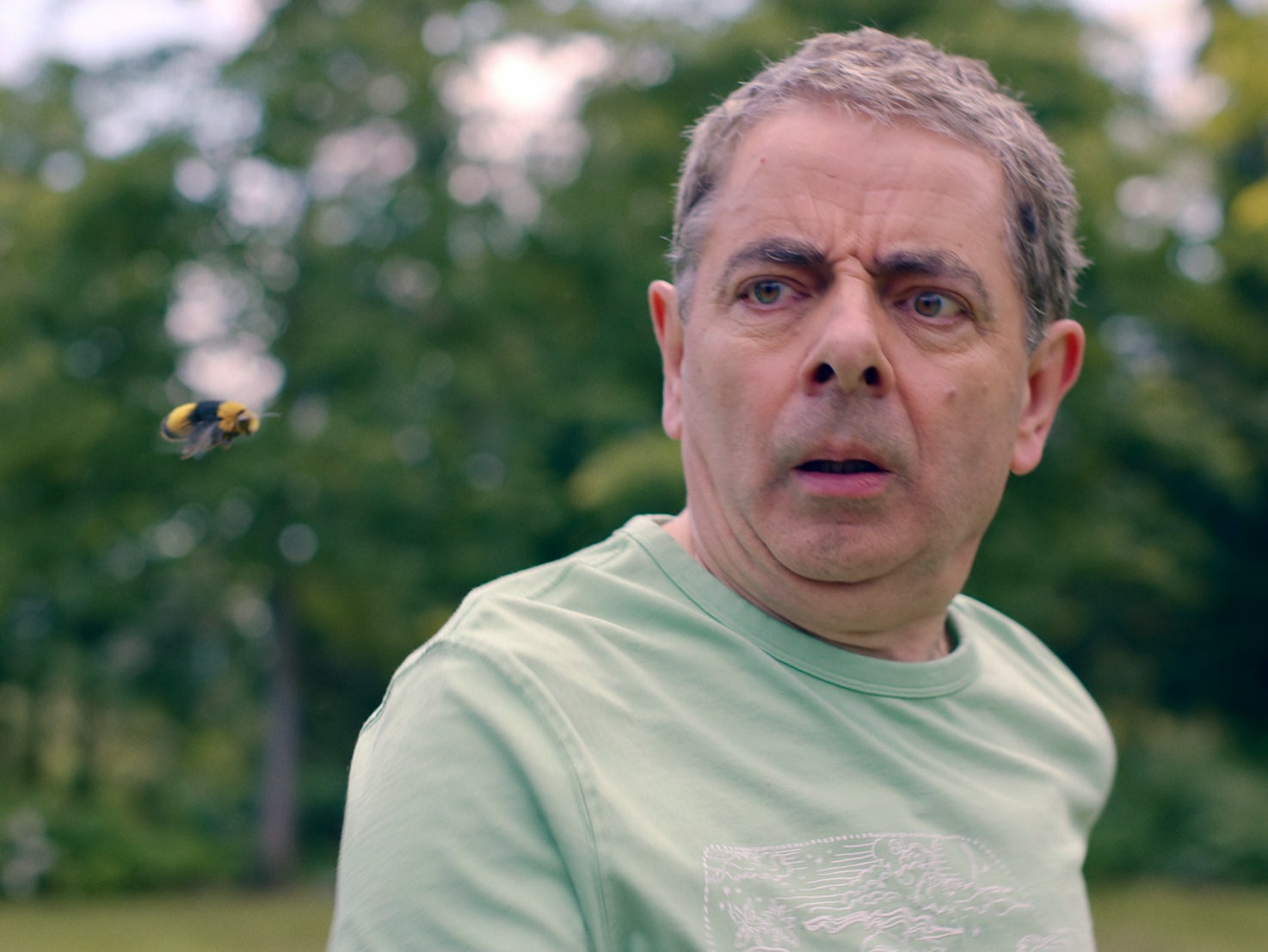 Rowan Atkinson in ‘Man vs Bee’